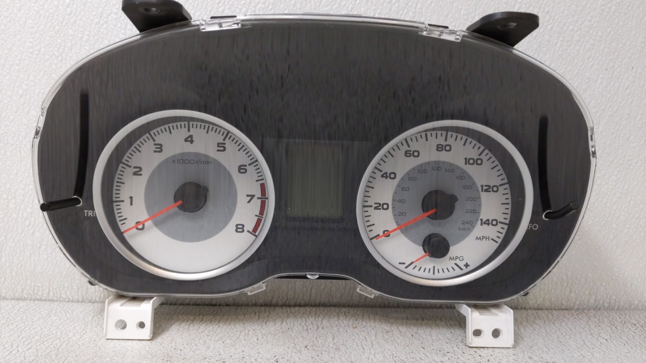 2012-2012 Subaru Impreza Speedometer Instrument Cluster Gauges 85002fj05 101197 - Oemusedautoparts1.com