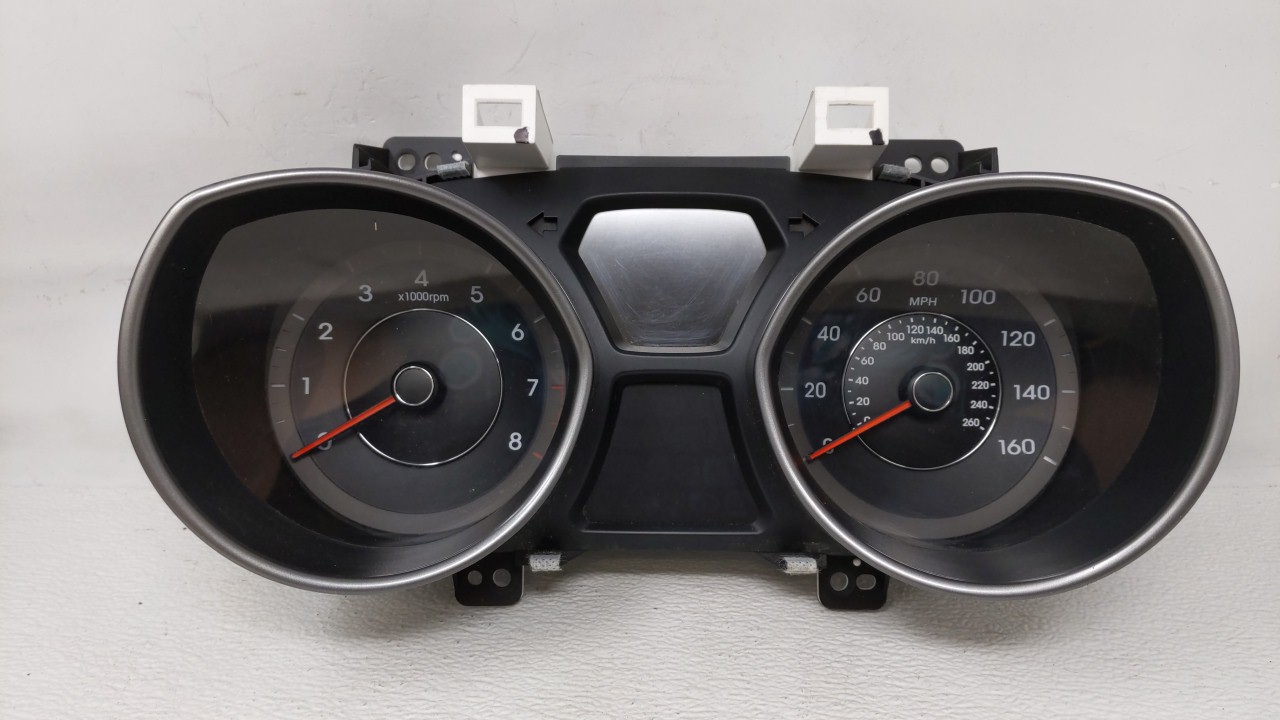 2012-2012 Hyundai Elantra Speedometer Instrument Cluster Gauges 105705 - Oemusedautoparts1.com