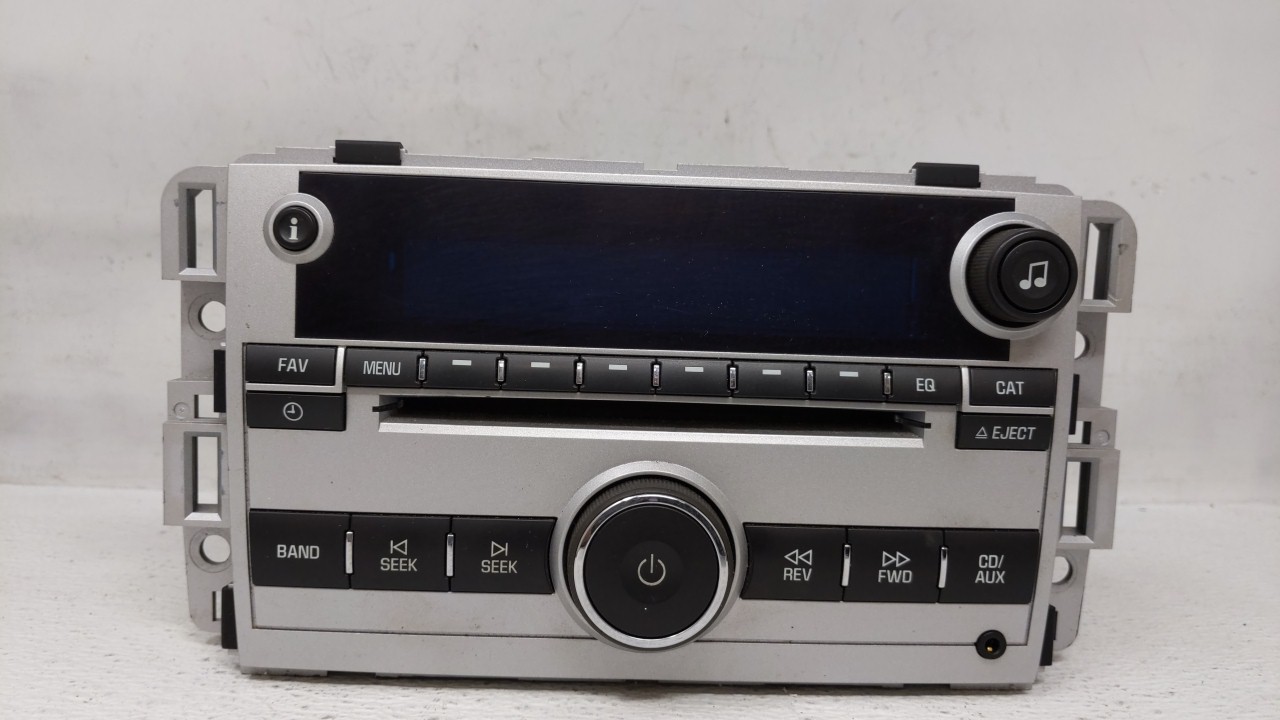 Picture of 2009-2009 Chevrolet Equinox Am Fm Cd Player Radio Receiver 107940