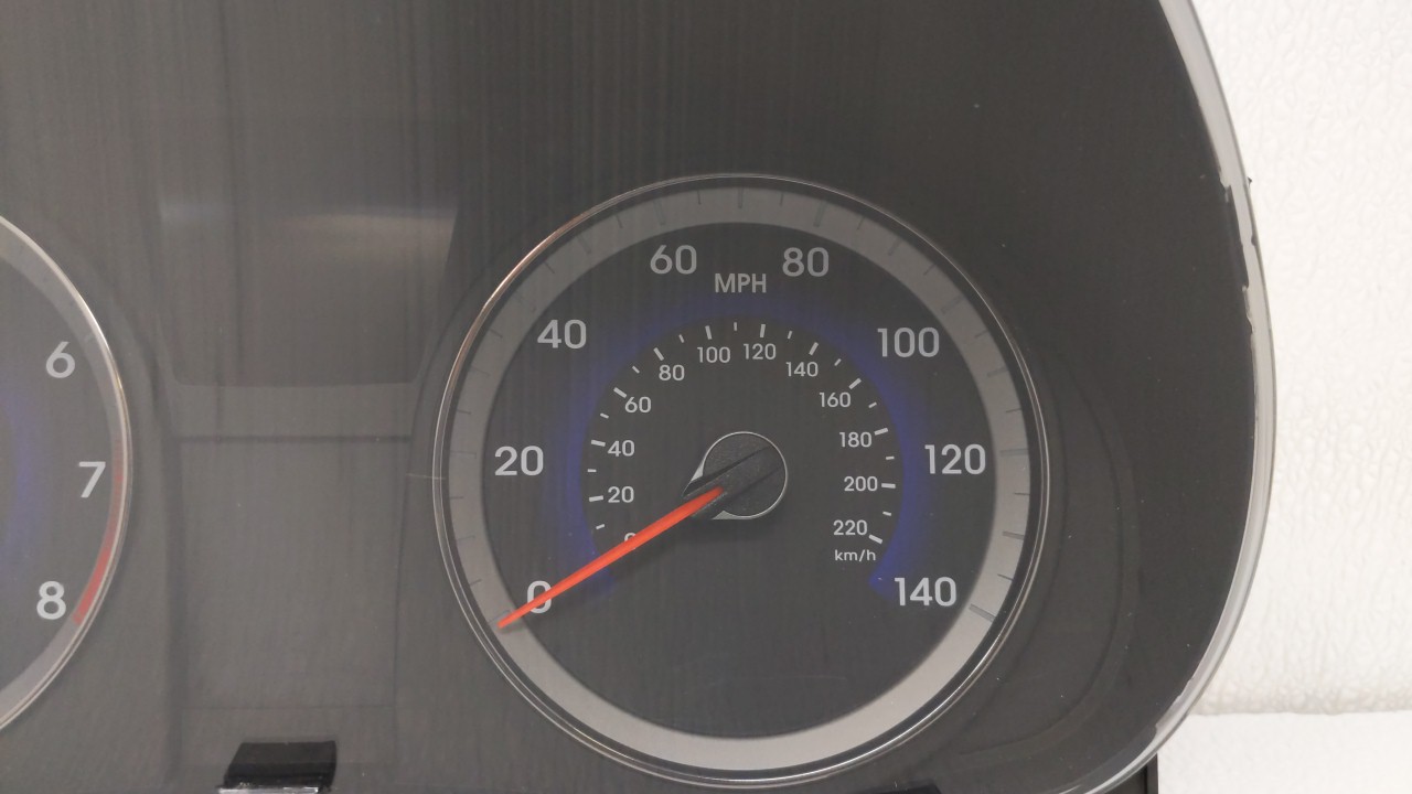 2012-2013 Hyundai Accent Speedometer Instrument Cluster Gauges 107977 - Oemusedautoparts1.com