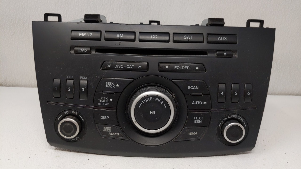 Picture of 2012-2013 Mazda 3 Am Fm Cd Player Radio Receiver 109604