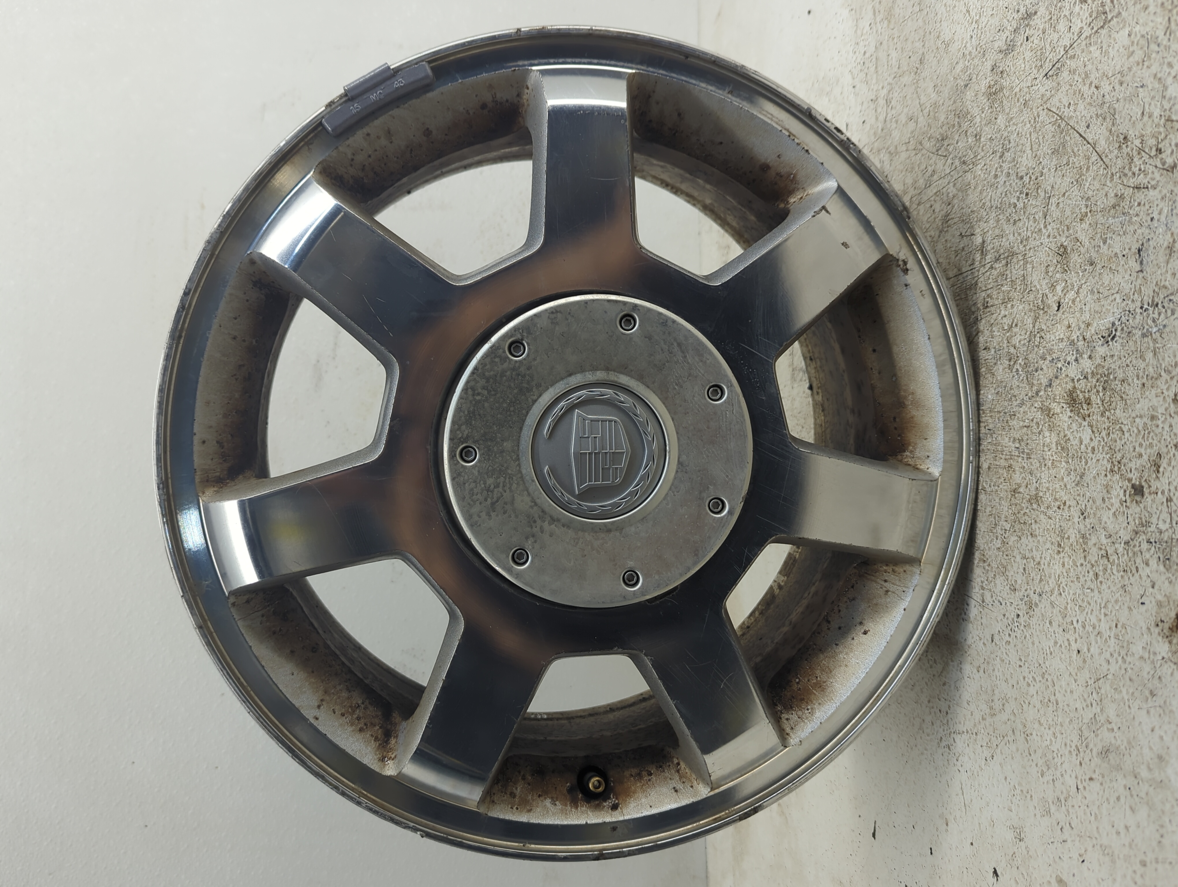 2004-2007 Cadillac Cts Wheel Rim Oem 1111616 - Oemusedautoparts1.com