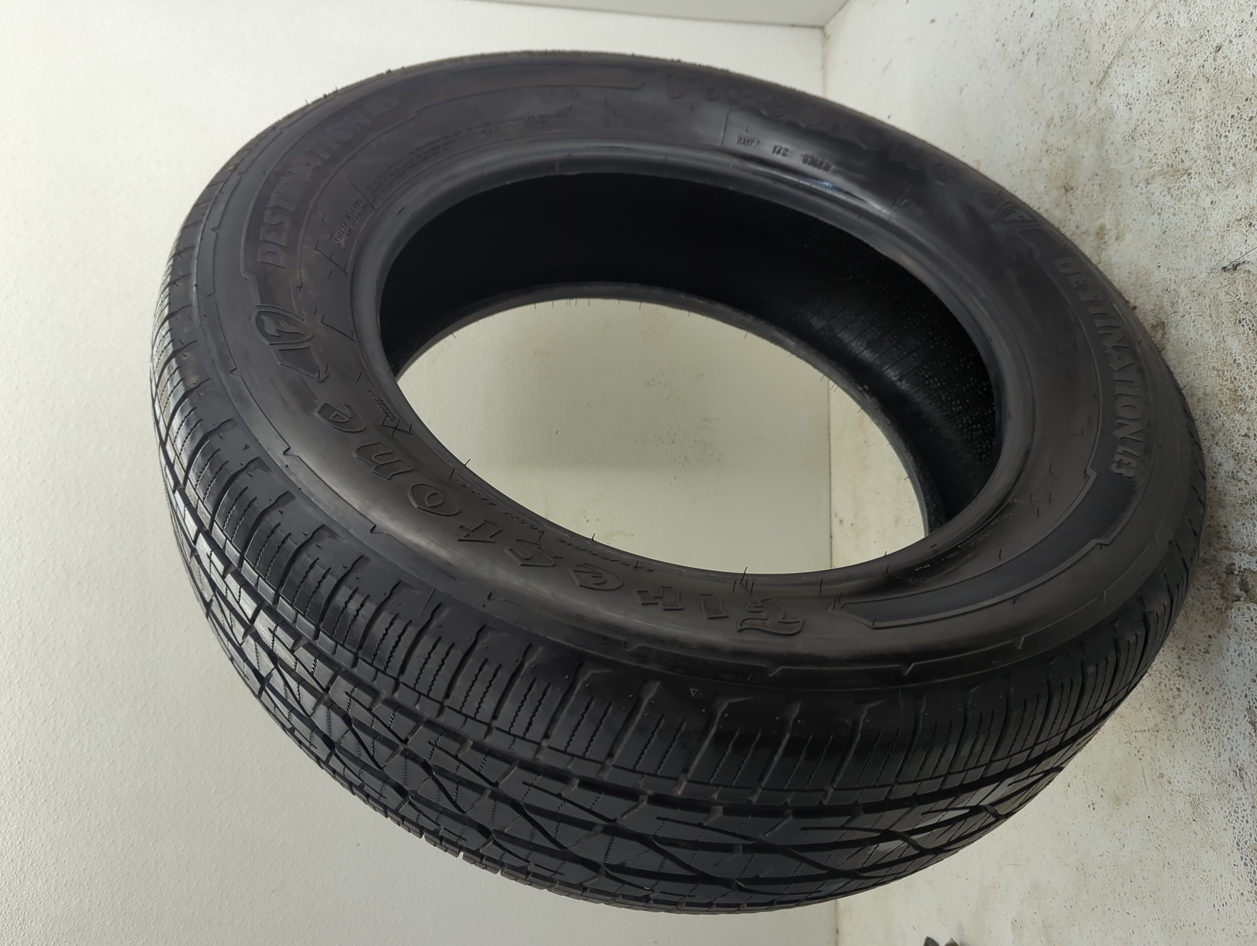 Used Tire 245/60R18 FIRESTONE DESTINATION LE3 105H - Tread Depth 10/32 - Oemusedautoparts1.com