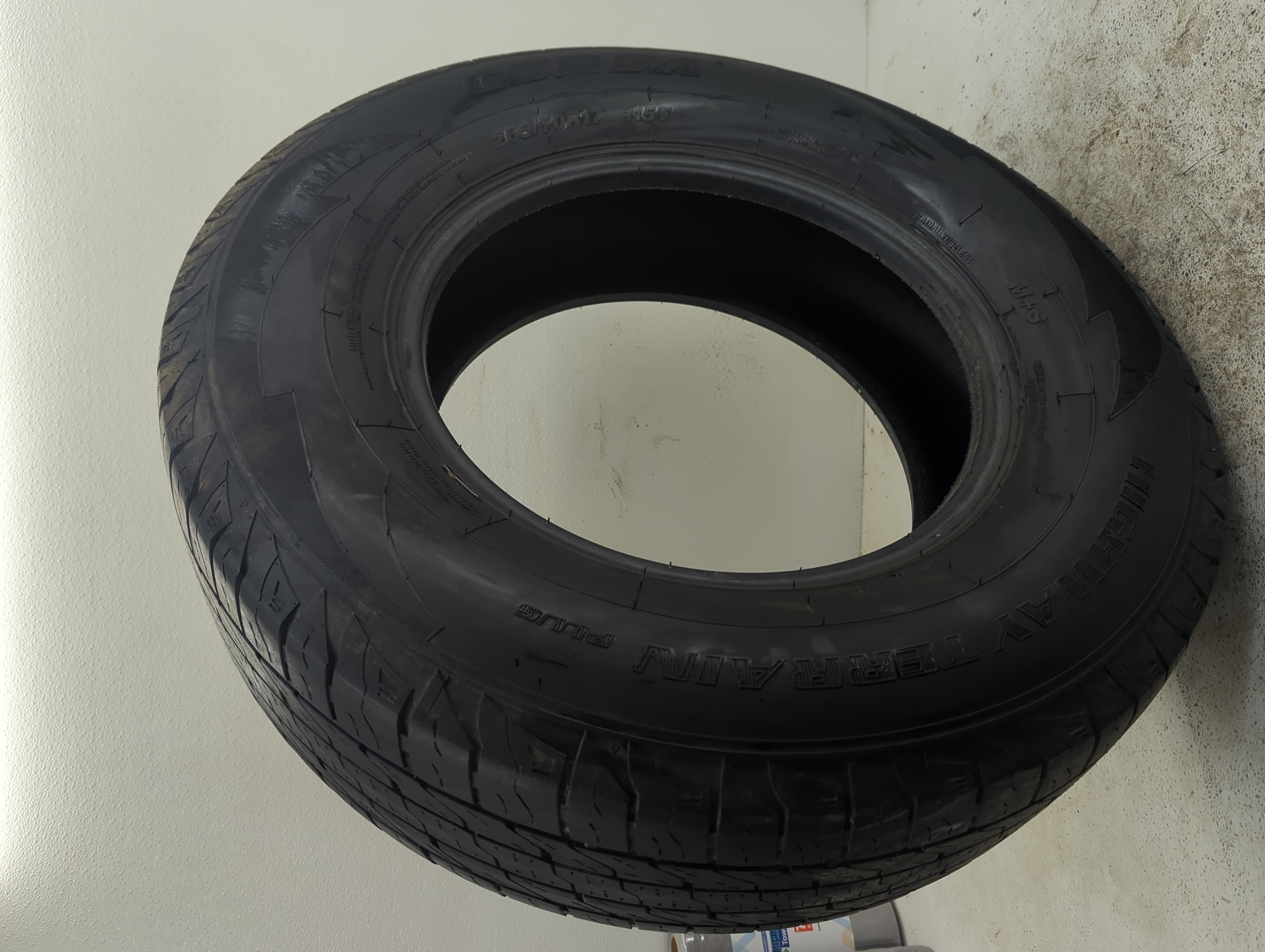 Used Tire 265/70R17 CORSA HIGHWAY TERRAIN 115T - Tread Depth 5/32 - Oemusedautoparts1.com