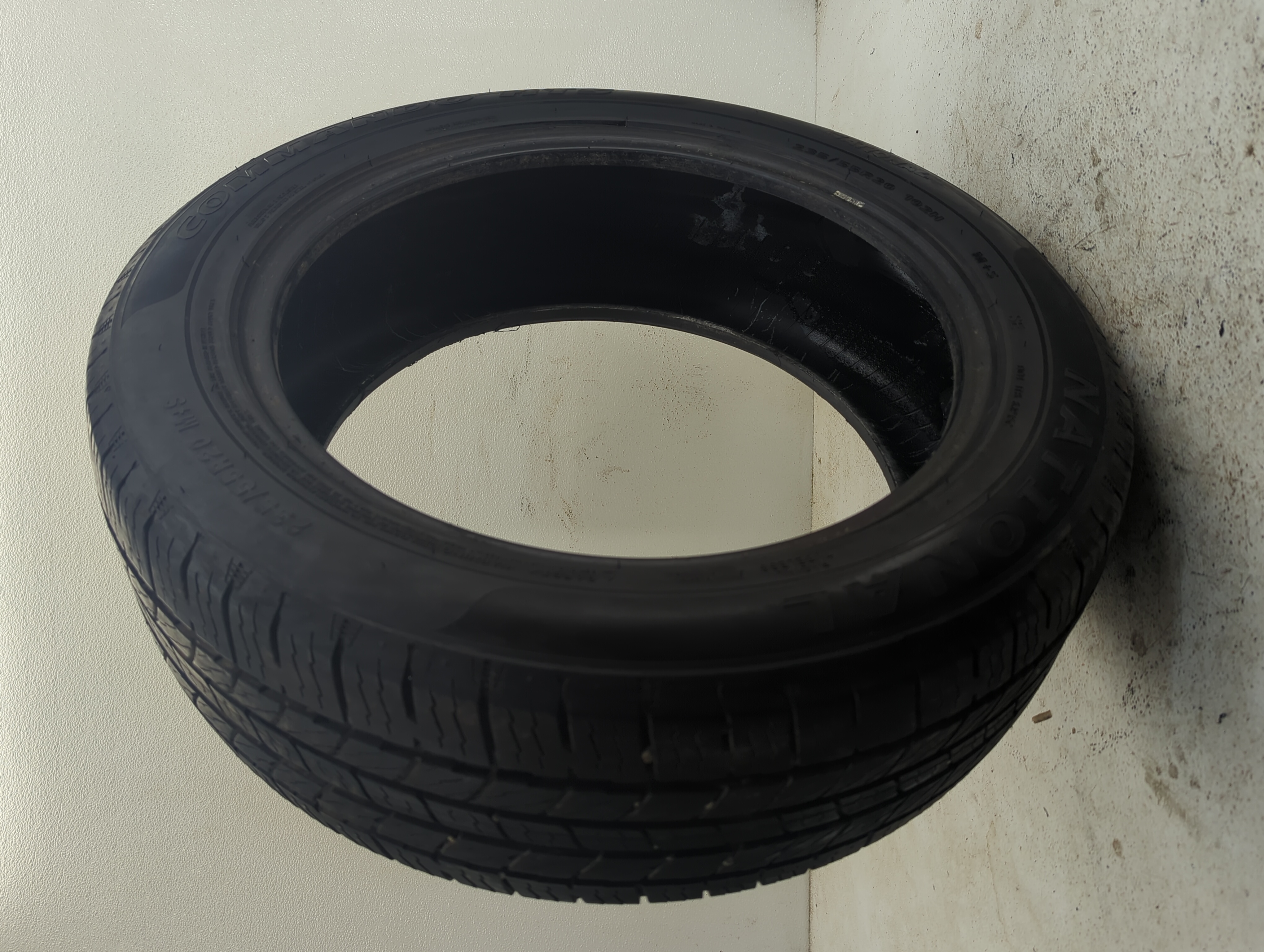 Used Tire 235/55R20 NATIONAL COMMANDO HTS 102H - Tread Depth 8.5/32 - Oemusedautoparts1.com