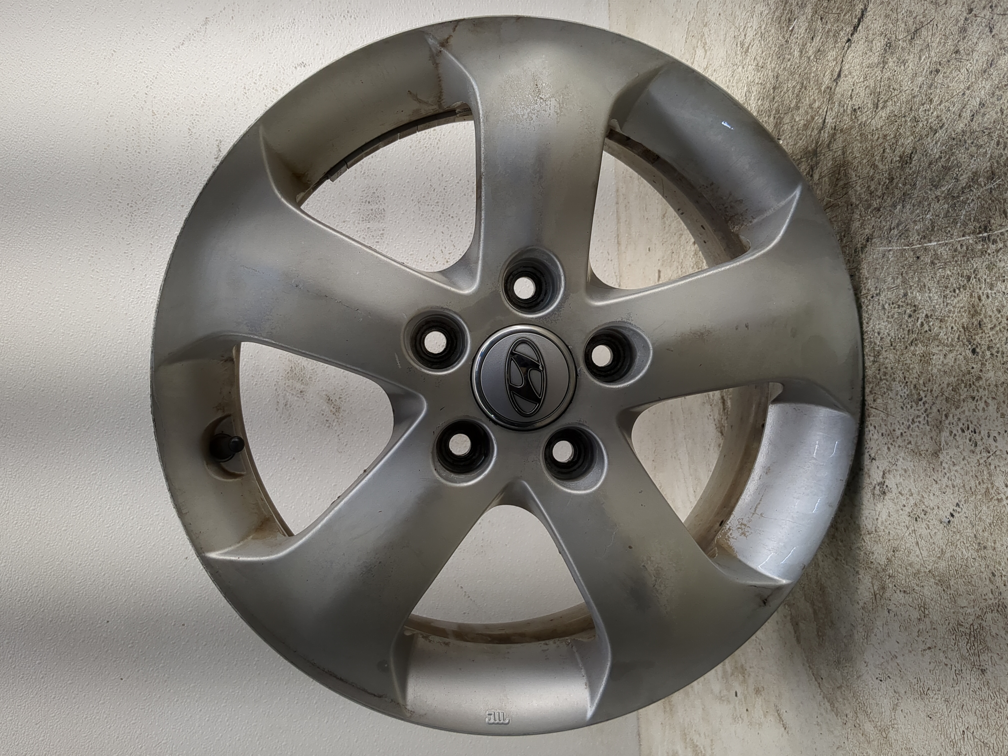 2008-2010 Hyundai Elantra Oem Wheel Rim 1145248 - Oemusedautoparts1.com