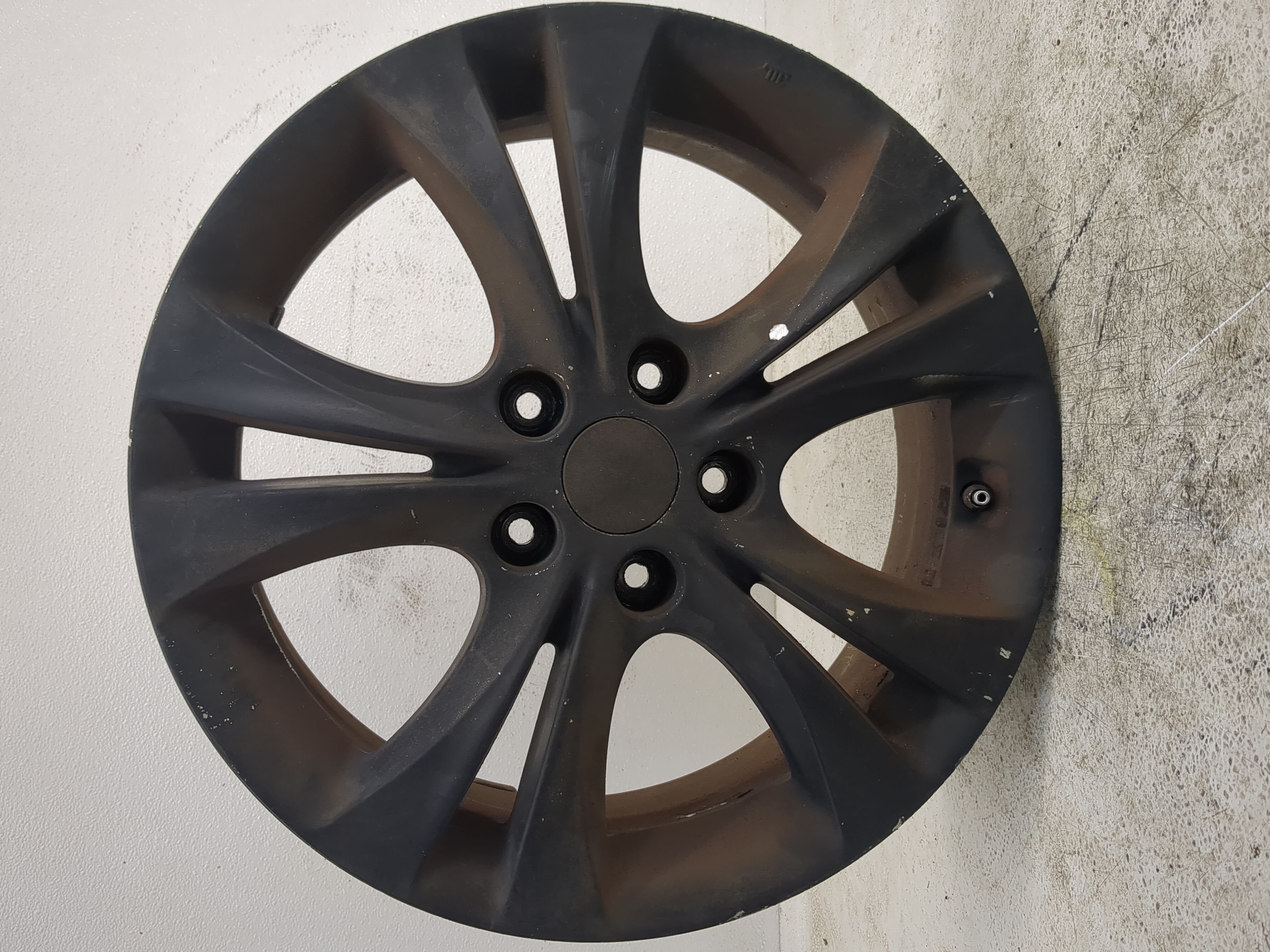 2011-2014 Hyundai Sonata Oem Wheel Rim Black 1145940 - Oemusedautoparts1.com