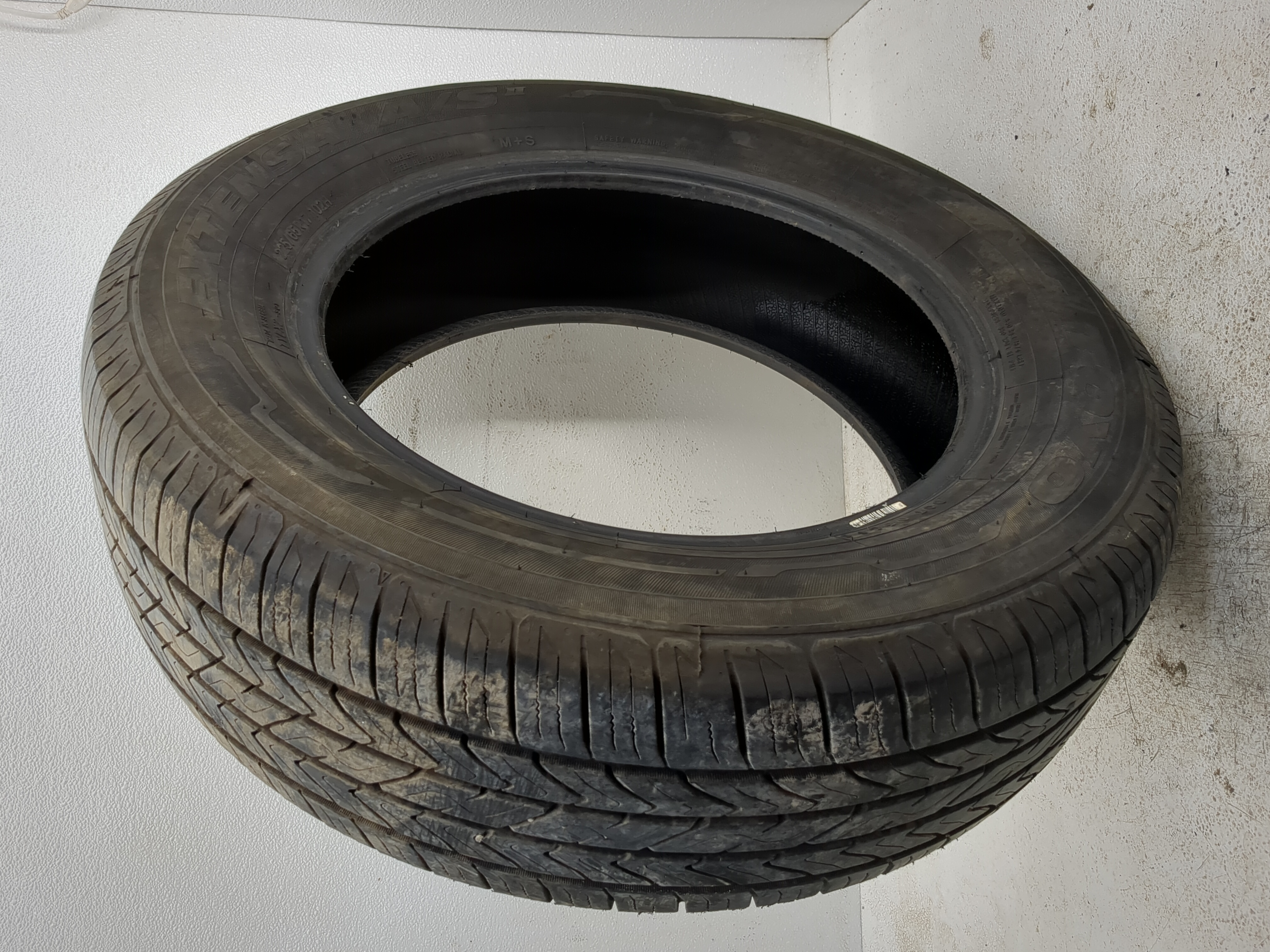 Used Tire 225/65R17 TOYO EXTENA A/S 2 102H - Tread Depth 11/32 - Oemusedautoparts1.com