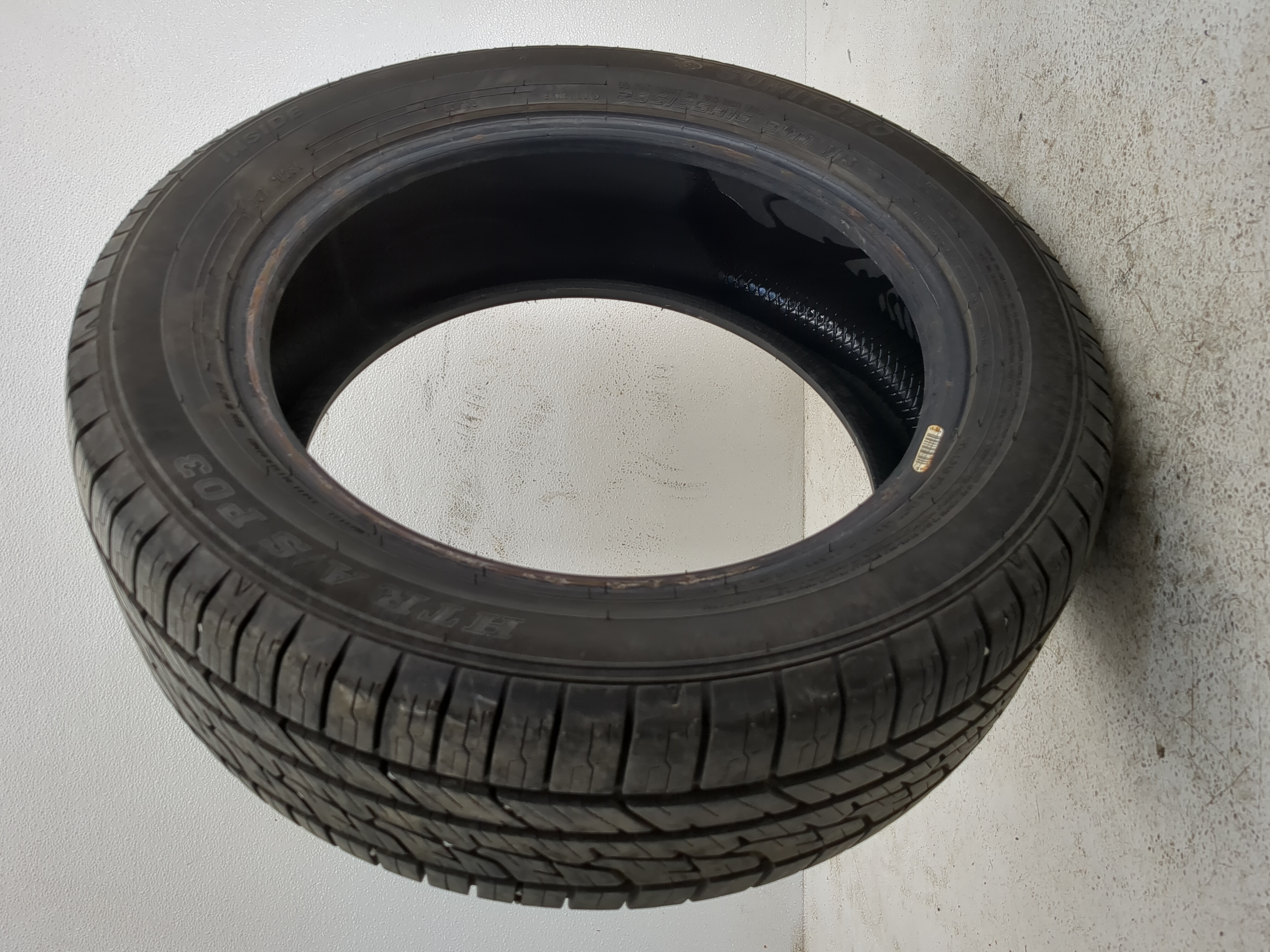 Used Tire 205/55R16 SUMITOMO HTR A/S PO3 94H - Tread Depth 9.5/32 - Oemusedautoparts1.com