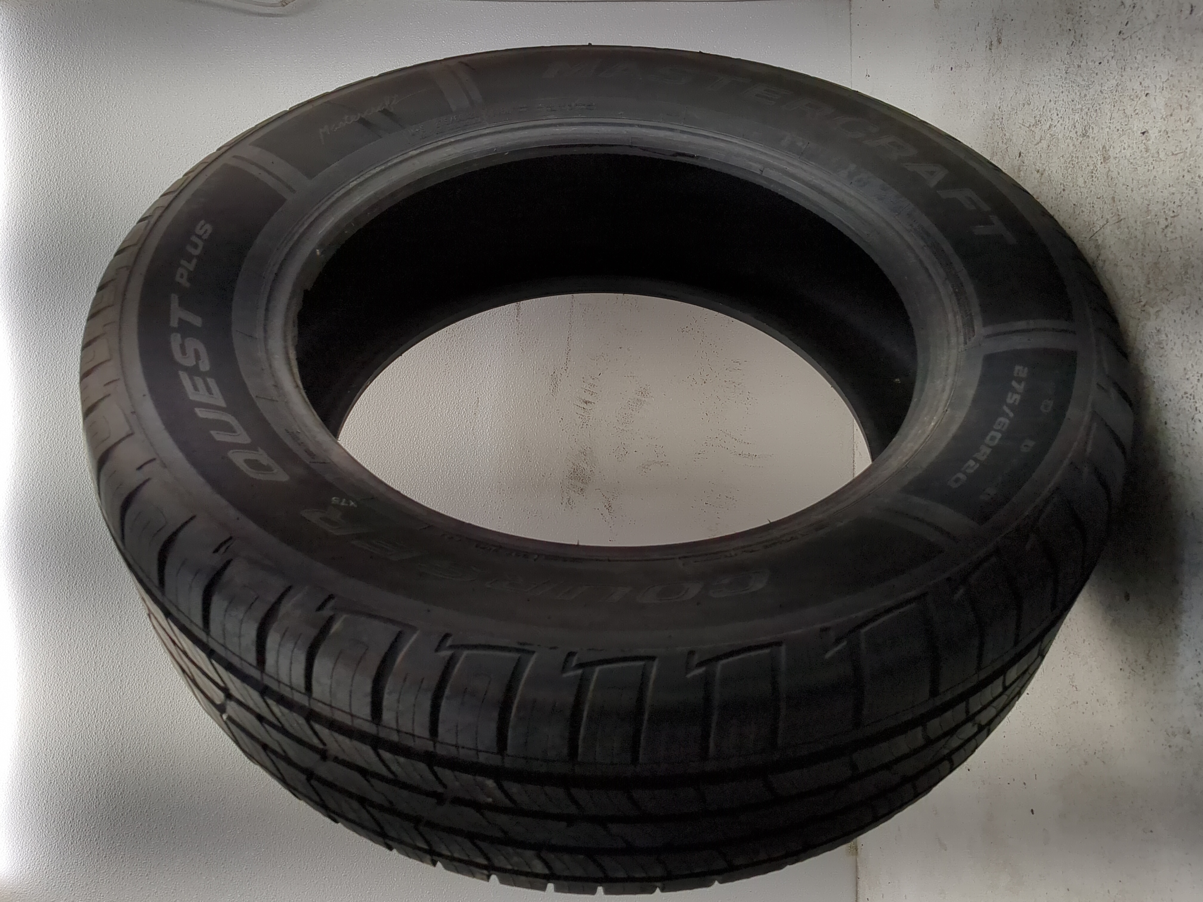 Used Tire 275/60R20 MASTERCRAFT COURSER QUEST 115H - Tread Depth 9/32 - Oemusedautoparts1.com