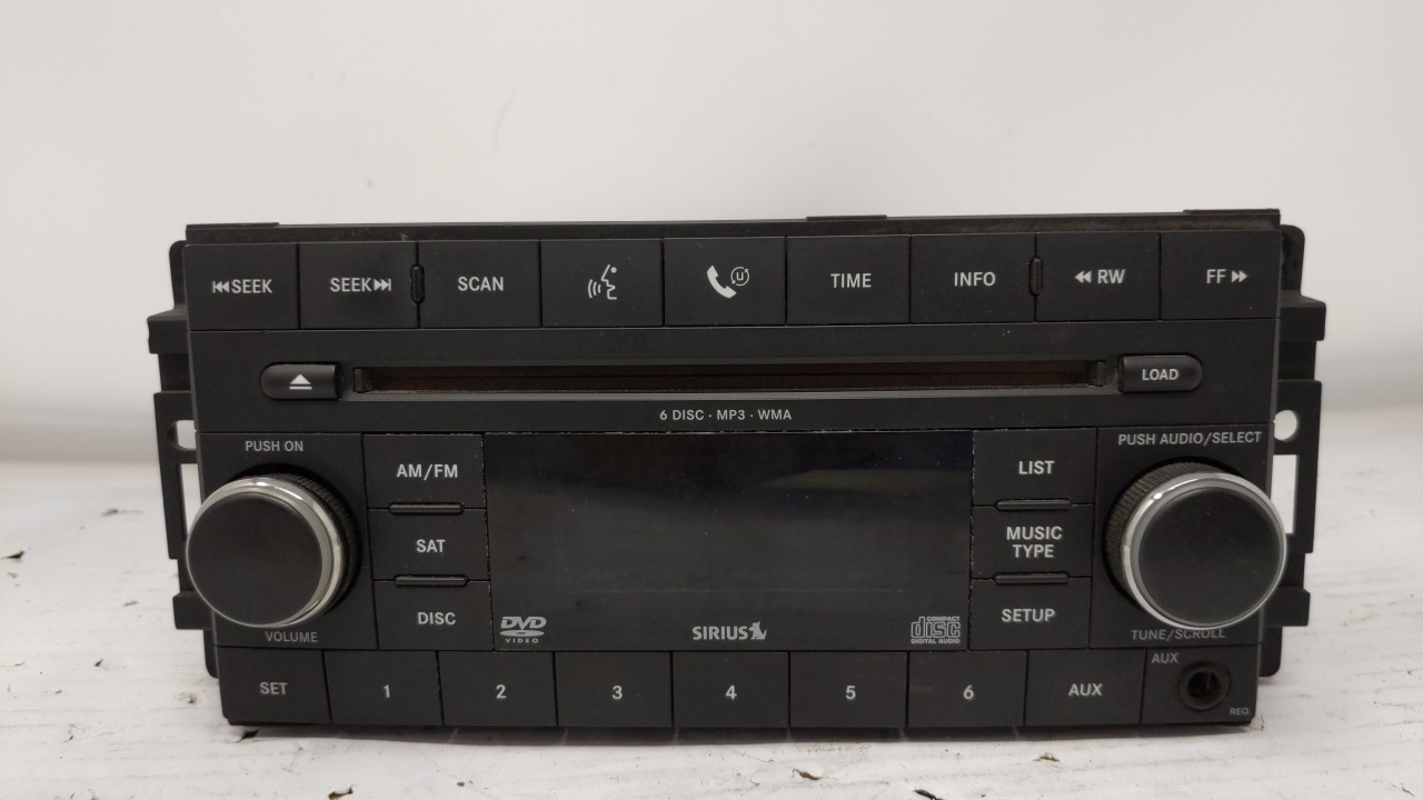 Picture of 2007-2008 Chrysler Sebring Am Fm Cd Player Radio Receiver 114808