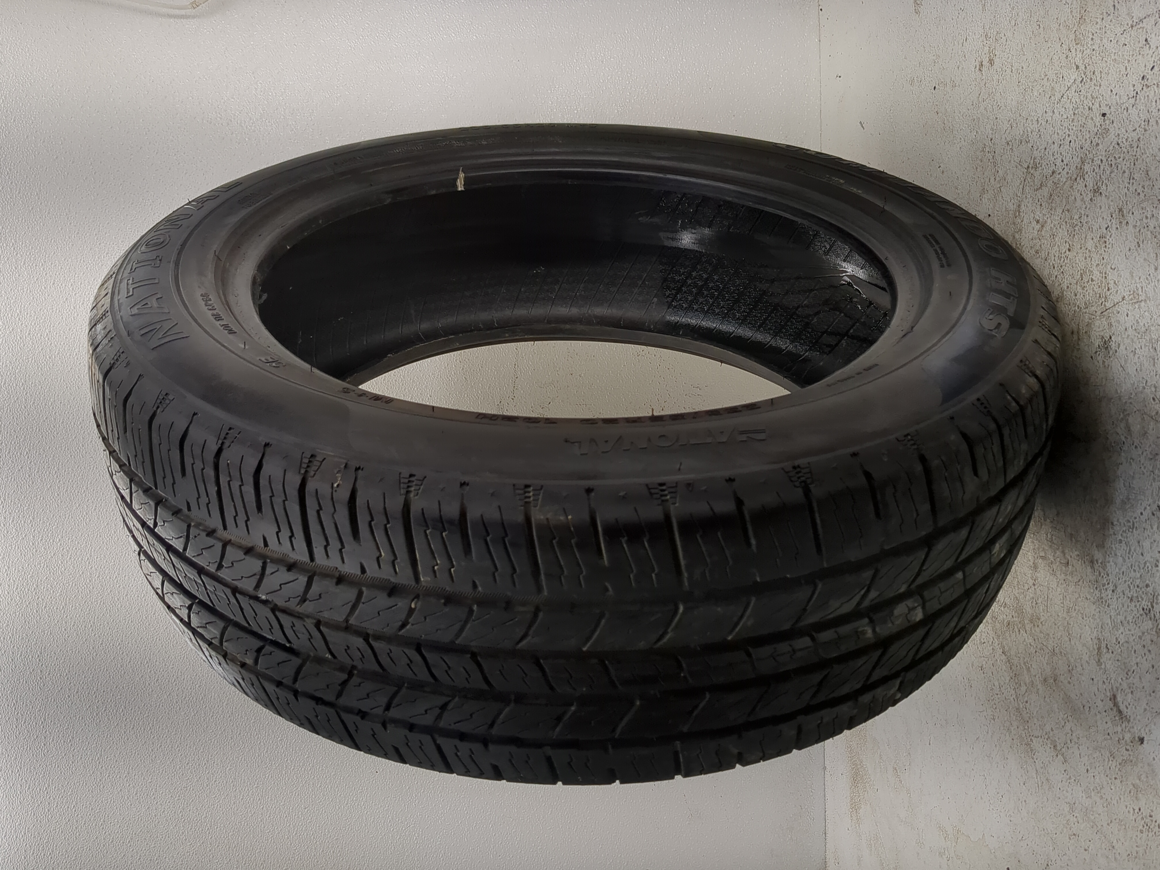 Used Tire 235/55R20 NATIONAL COMMANDO HTS 102H - Tread Depth 9.5/32 - Oemusedautoparts1.com