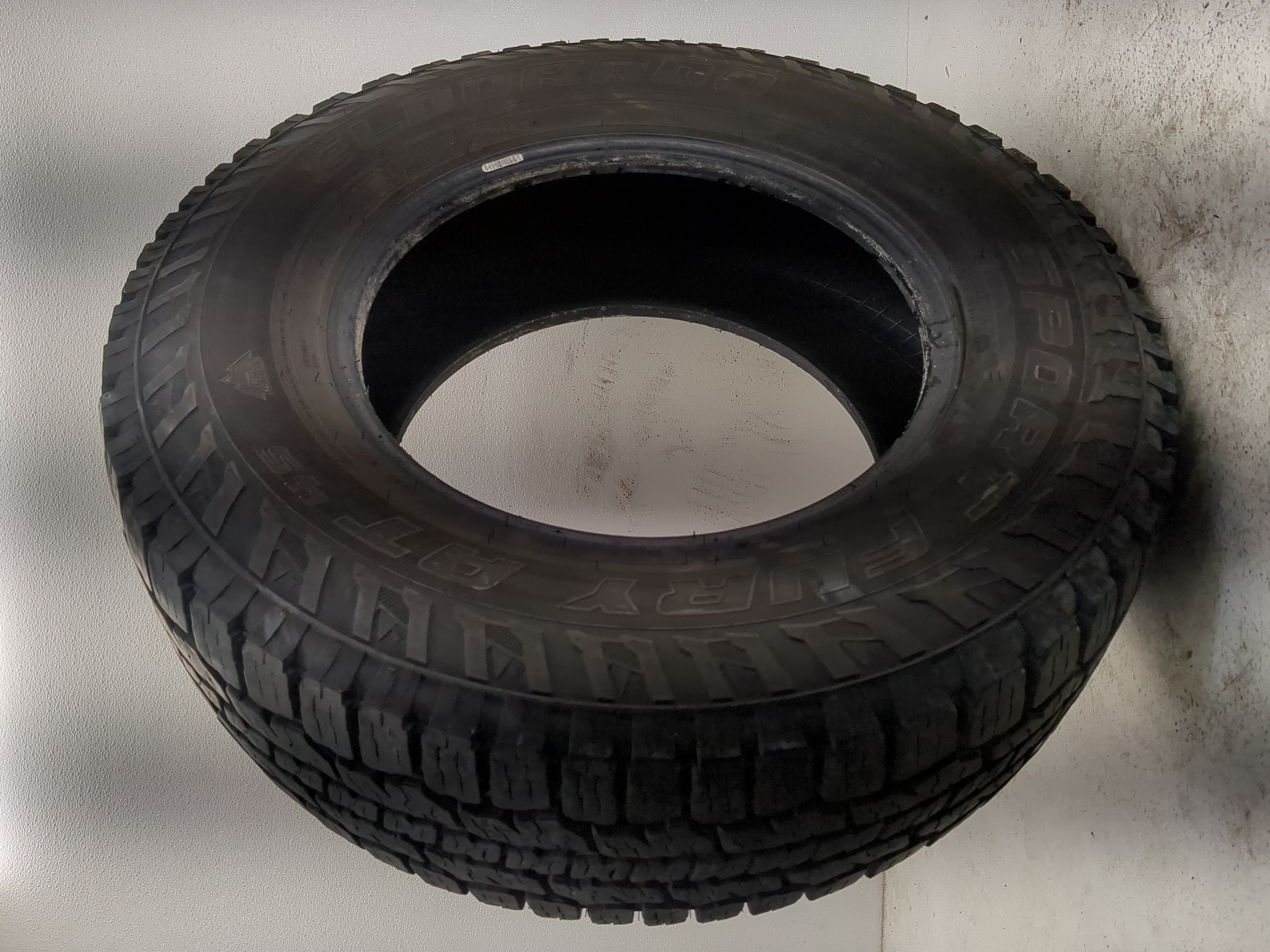 Used Tire LT265/70R17 ELDORADO SPORT FURY AT 45 121/118S - Tread Depth 15/32 - Oemusedautoparts1.com