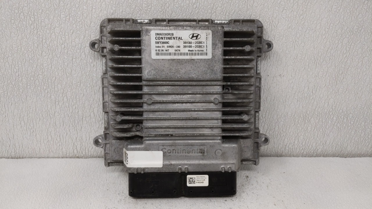 2014 Hyundai Santa Fe Engine Control Computer Ecu Pcm Ecm Pcu Oem 139815 - Oemusedautoparts1.com