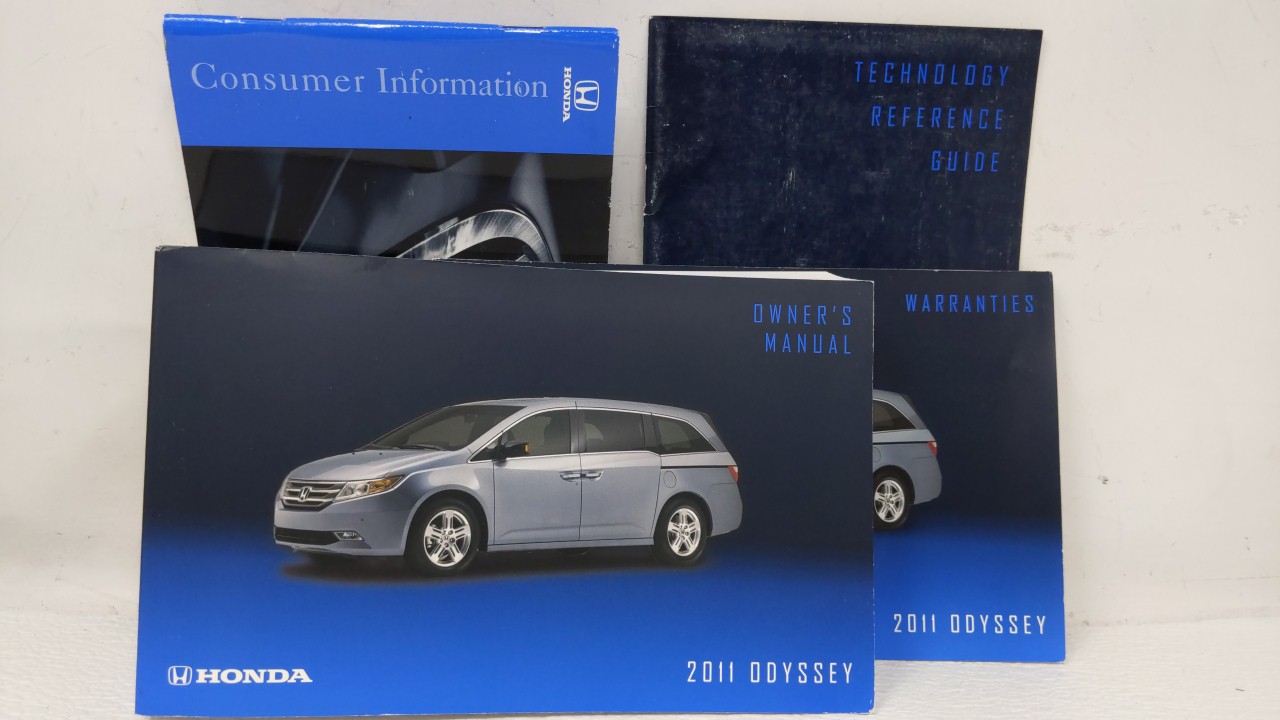 2011 Honda Odyssey Owners Manual Book Guide 116169 - Oemusedautoparts1.com