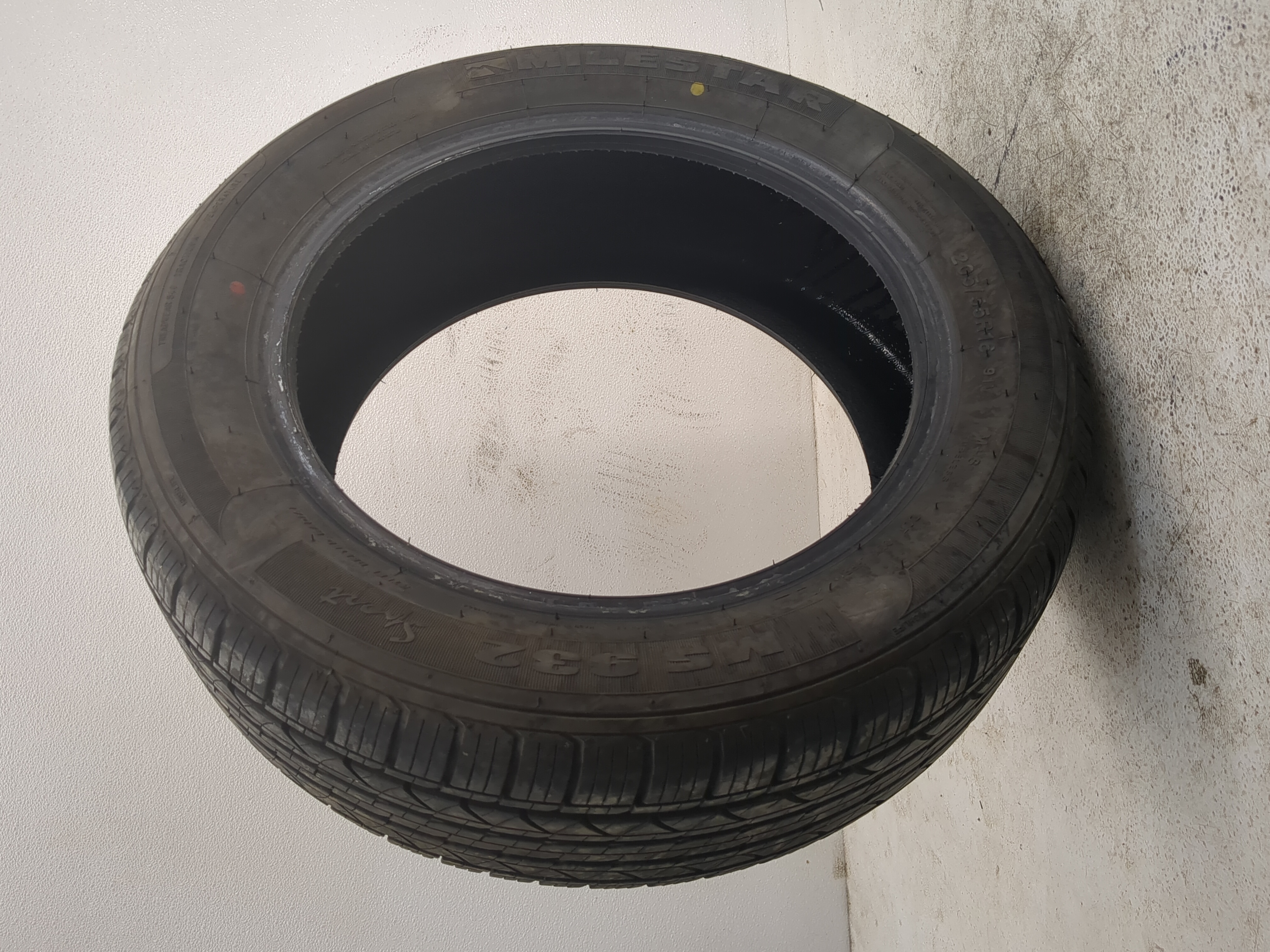 Used Tire 205/55R16 MILESTAR MS 932 SPORT 91V - Tread Depth 8.5/32 - Oemusedautoparts1.com