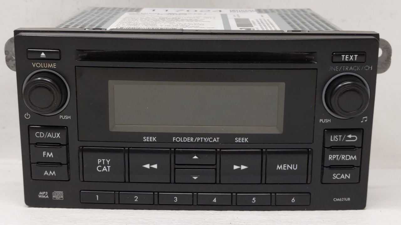 Picture of 2012-2014 Subaru Impreza Am Fm Cd Player Radio Receiver 117024