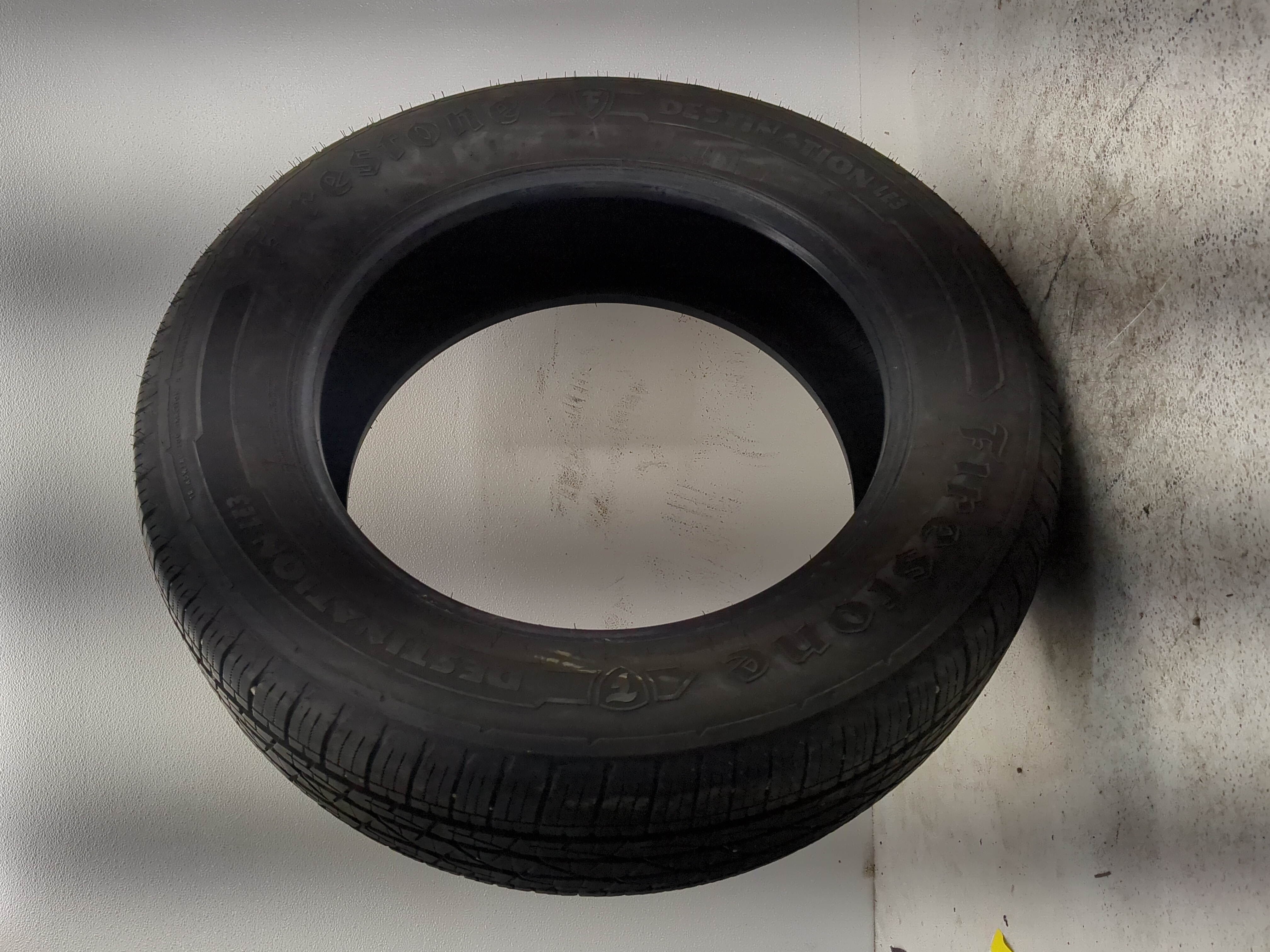 Used Tire 255/60R19 FIRESTONE DESTINATION LE3 109H - Tread Depth 9.5/32 - Oemusedautoparts1.com