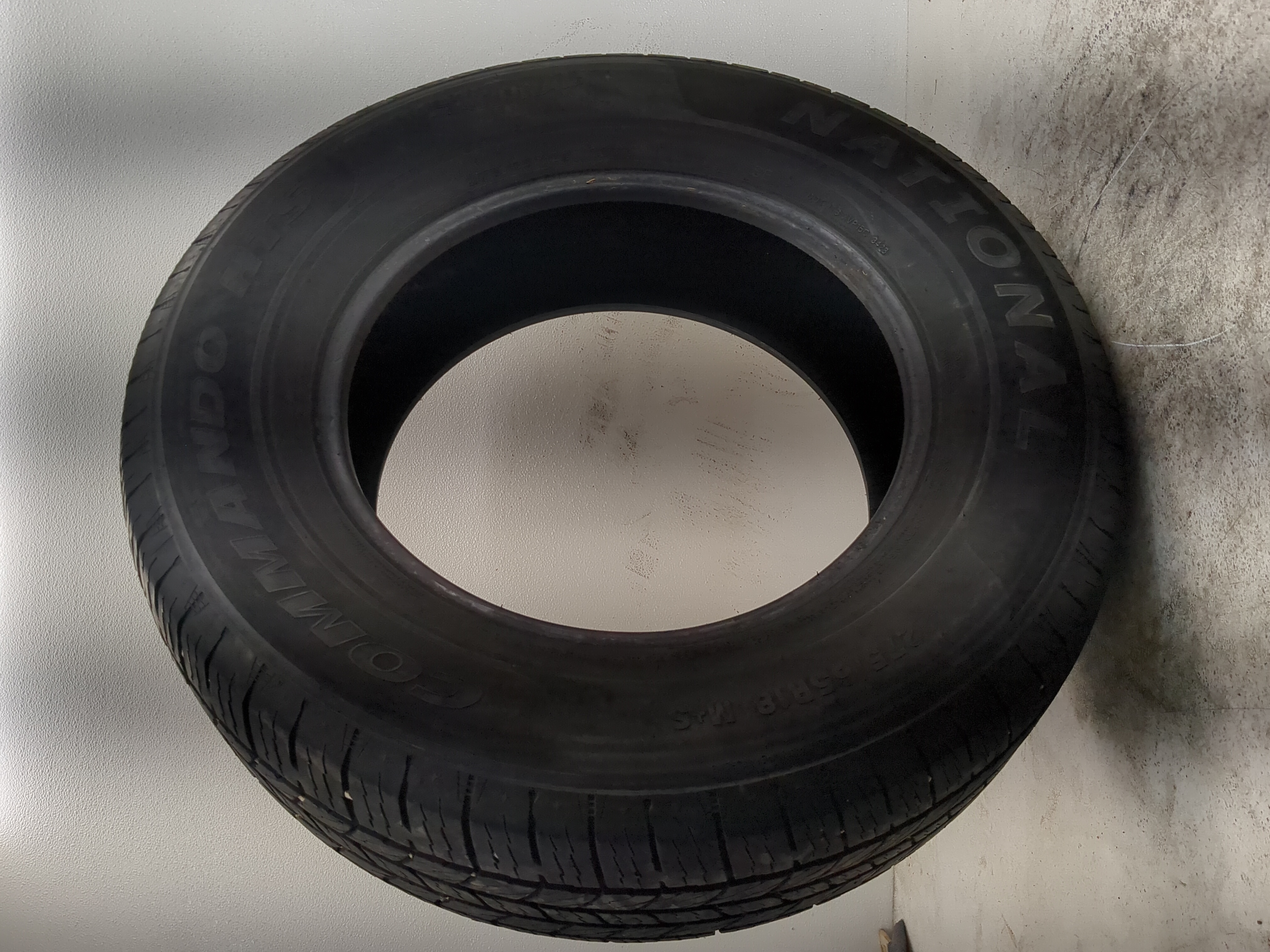 Used Tire 275/65R18 NATIONAL COMMANDO HTS 116T - Tread Depth 9.5/32 - Oemusedautoparts1.com
