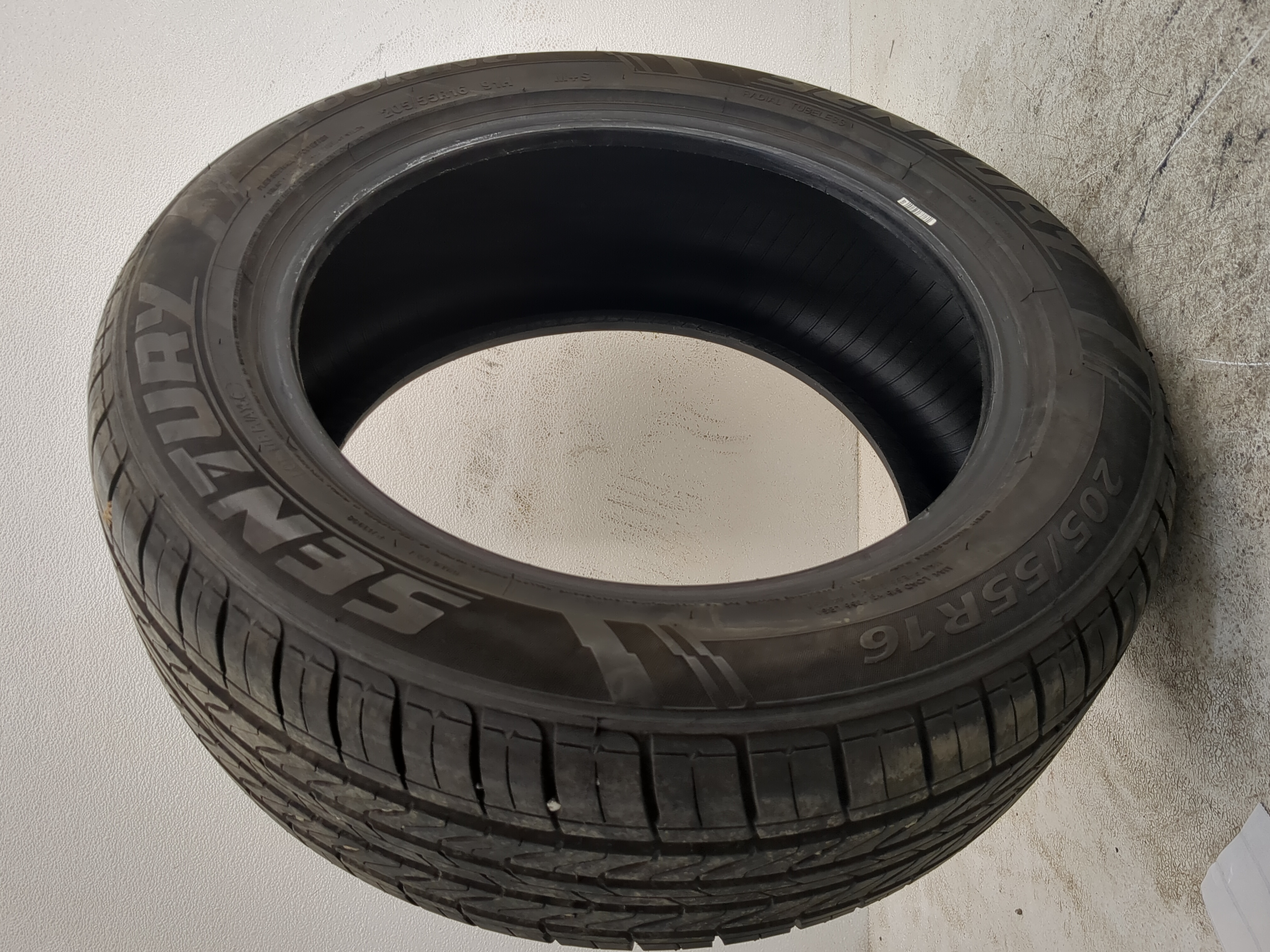 Used Tire 205/55R16 SENTURY TOURING 91H - Tread Depth 10/32 - Oemusedautoparts1.com
