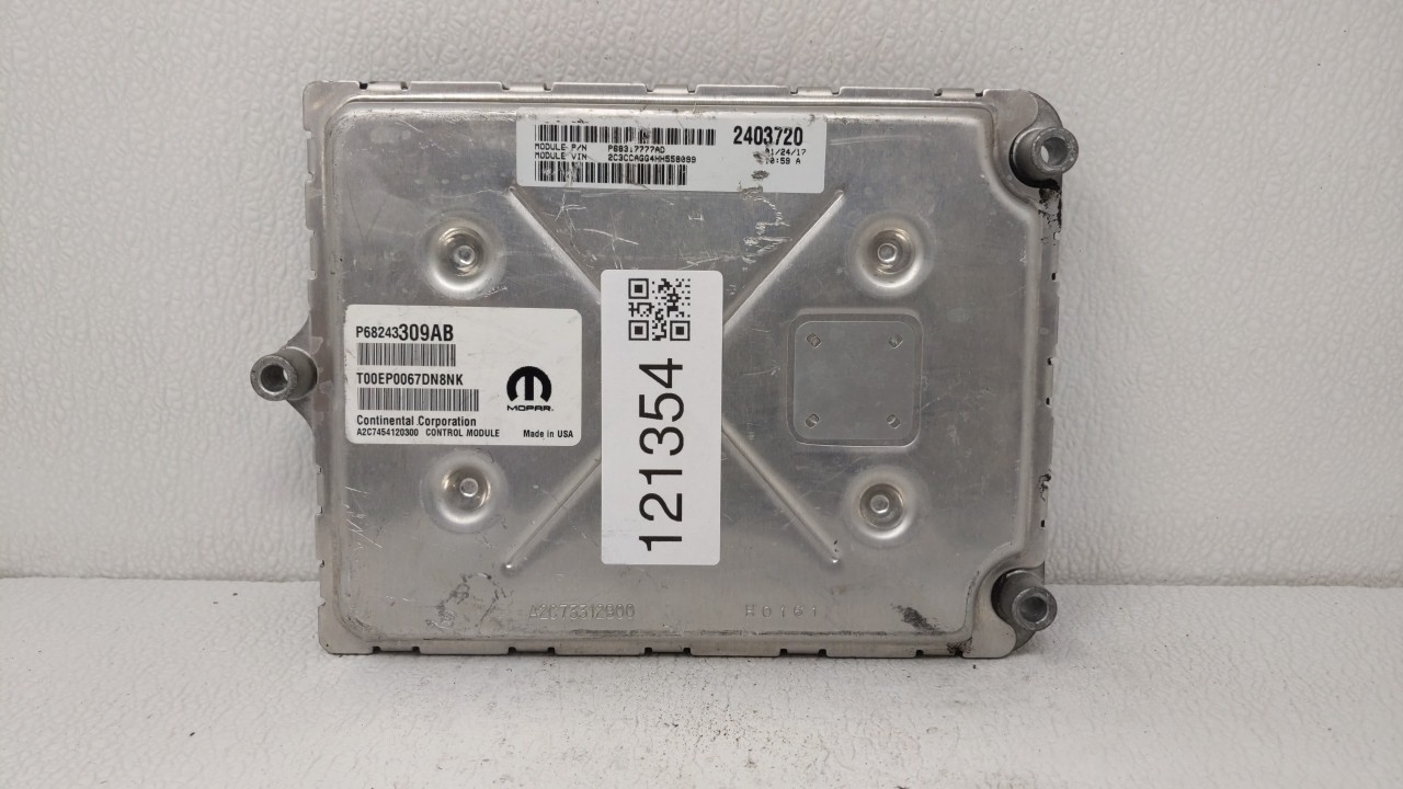 2016-2017 Dodge Charger Engine Control Computer Ecu Pcm Ecm Pcu Oem 121354 - Oemusedautoparts1.com