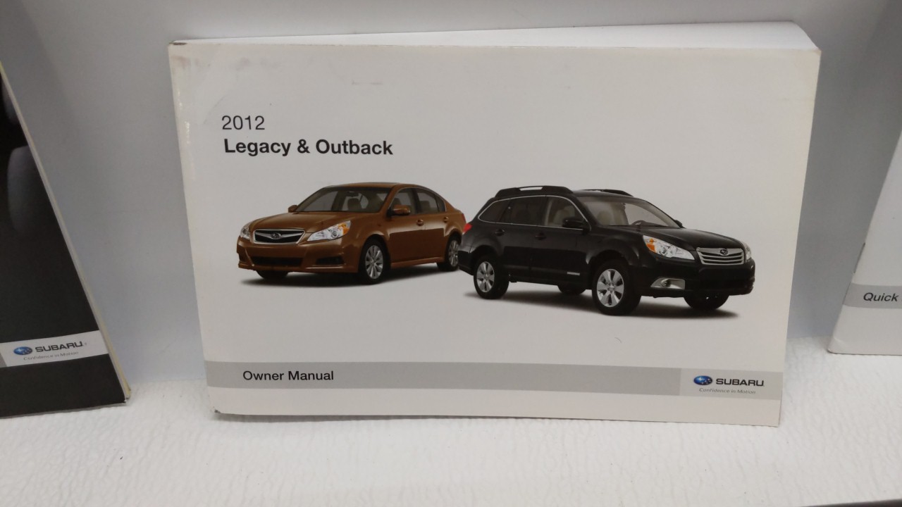 2010 Subaru Legacy Owners Manual 134190 - Oemusedautoparts1.com
