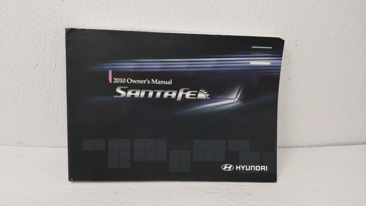 2010 Hyundai Santa Fe Owners Manual 140893 - Oemusedautoparts1.com