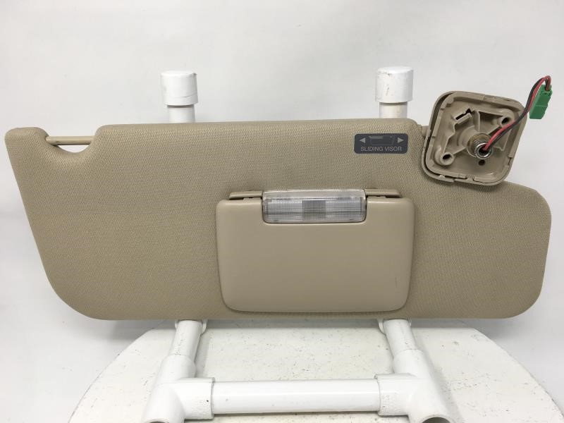 2013-2018 Ford Taurus Passenger Right Sun Visor Sunvisor Beige 15908 - Oemusedautoparts1.com