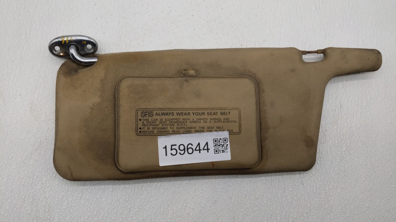Picture of 1993 Honda Accord Passenger Sun Visor Mirror Right Sunvisor Beige 159644
