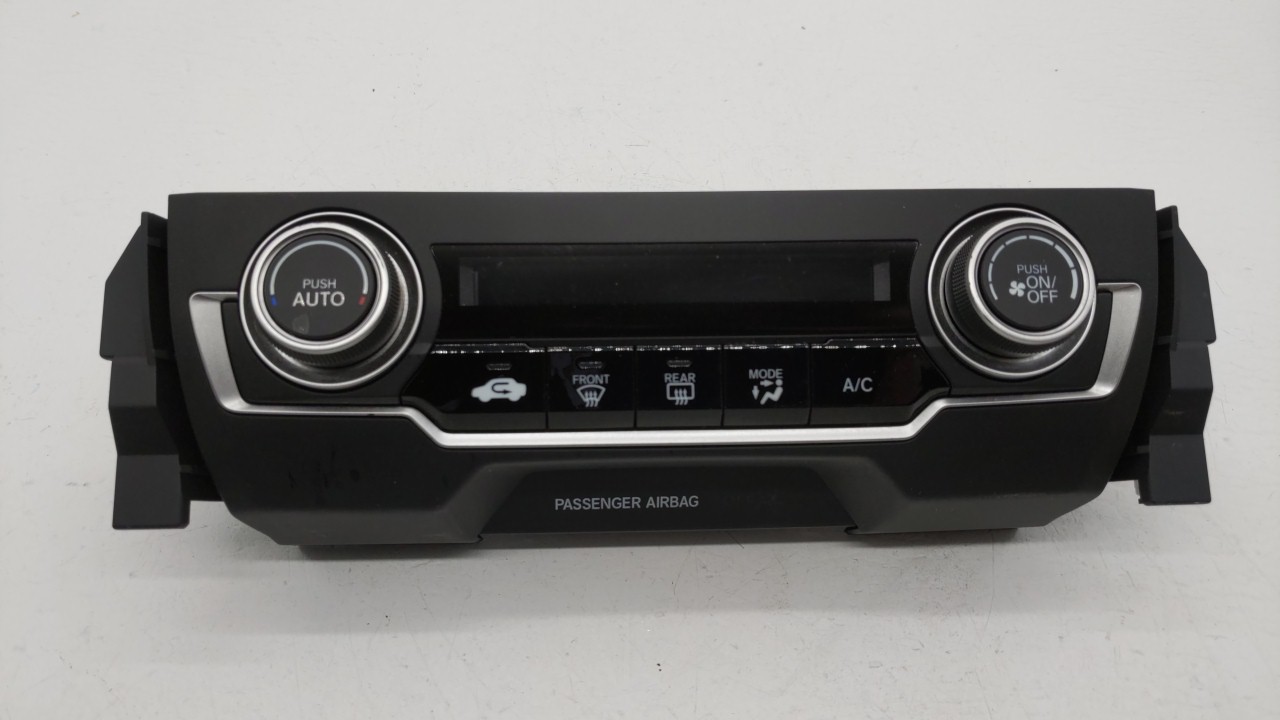 2016-2021 Honda Civic Ac Heater Climate Control Temperature Oem 160516 - Oemusedautoparts1.com