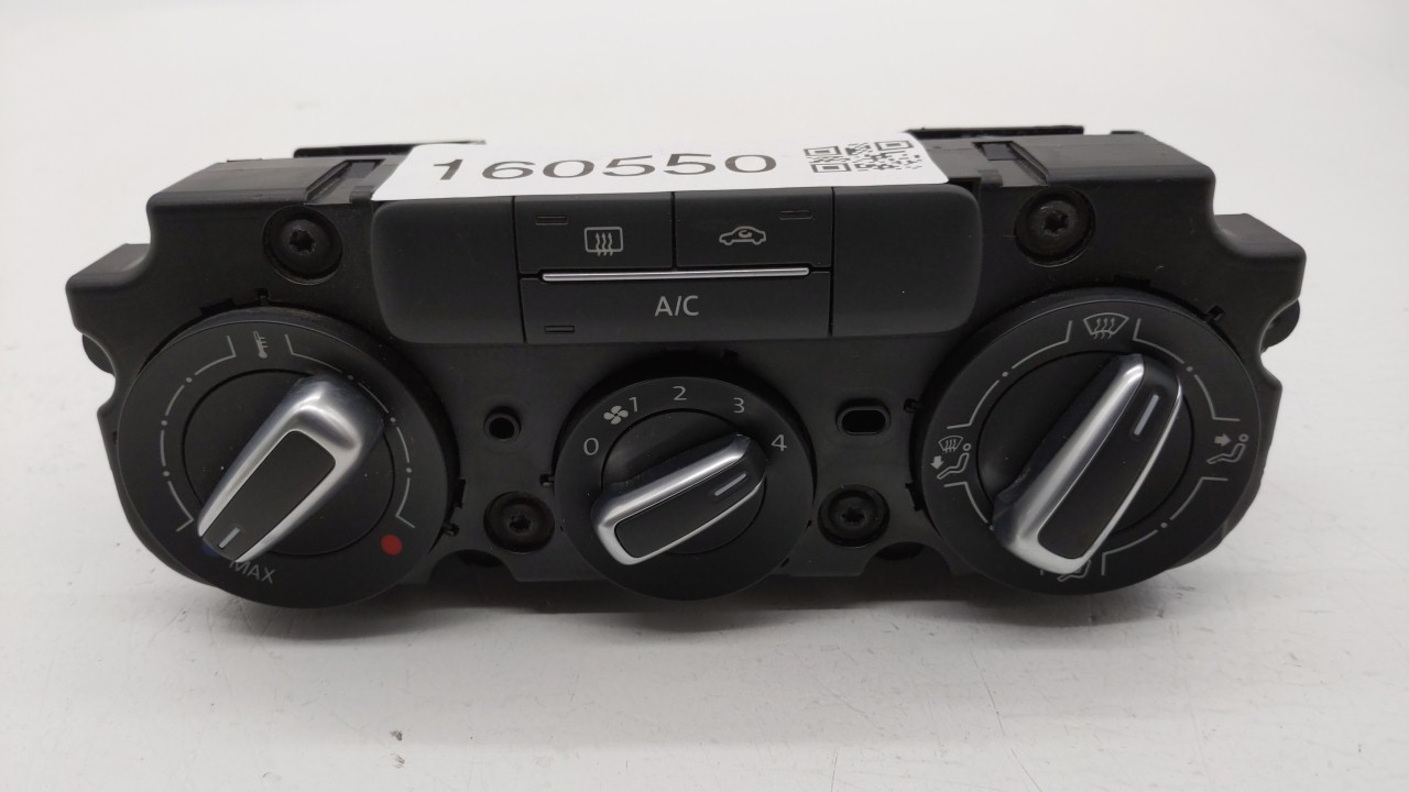 2017-2018 Volkswagen Jetta Ac Heater Climate Control Temperature Oem 160550 - Oemusedautoparts1.com