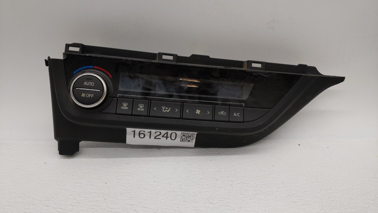 2014-2016 Toyota Corolla Ac Heater Climate Control 75f832 161240 - Oemusedautoparts1.com