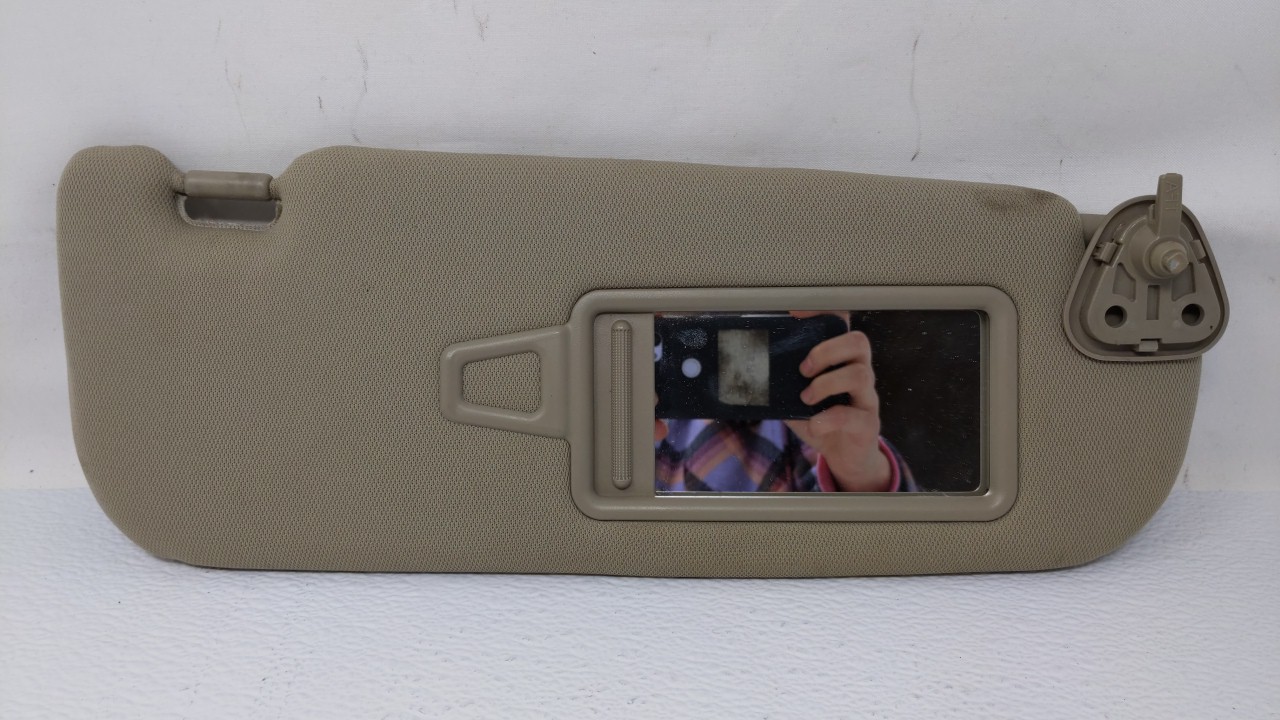 2011-2016 Kia Optima Passenger Sun Visor Mirror Right Sunvisor Beige 163047 - Oemusedautoparts1.com