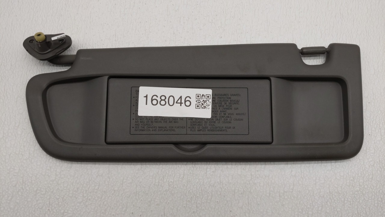 2006-2011 Honda Civic Driver Sun Visor Mirror Left Sunvisor Dark Grey 168046 - Oemusedautoparts1.com