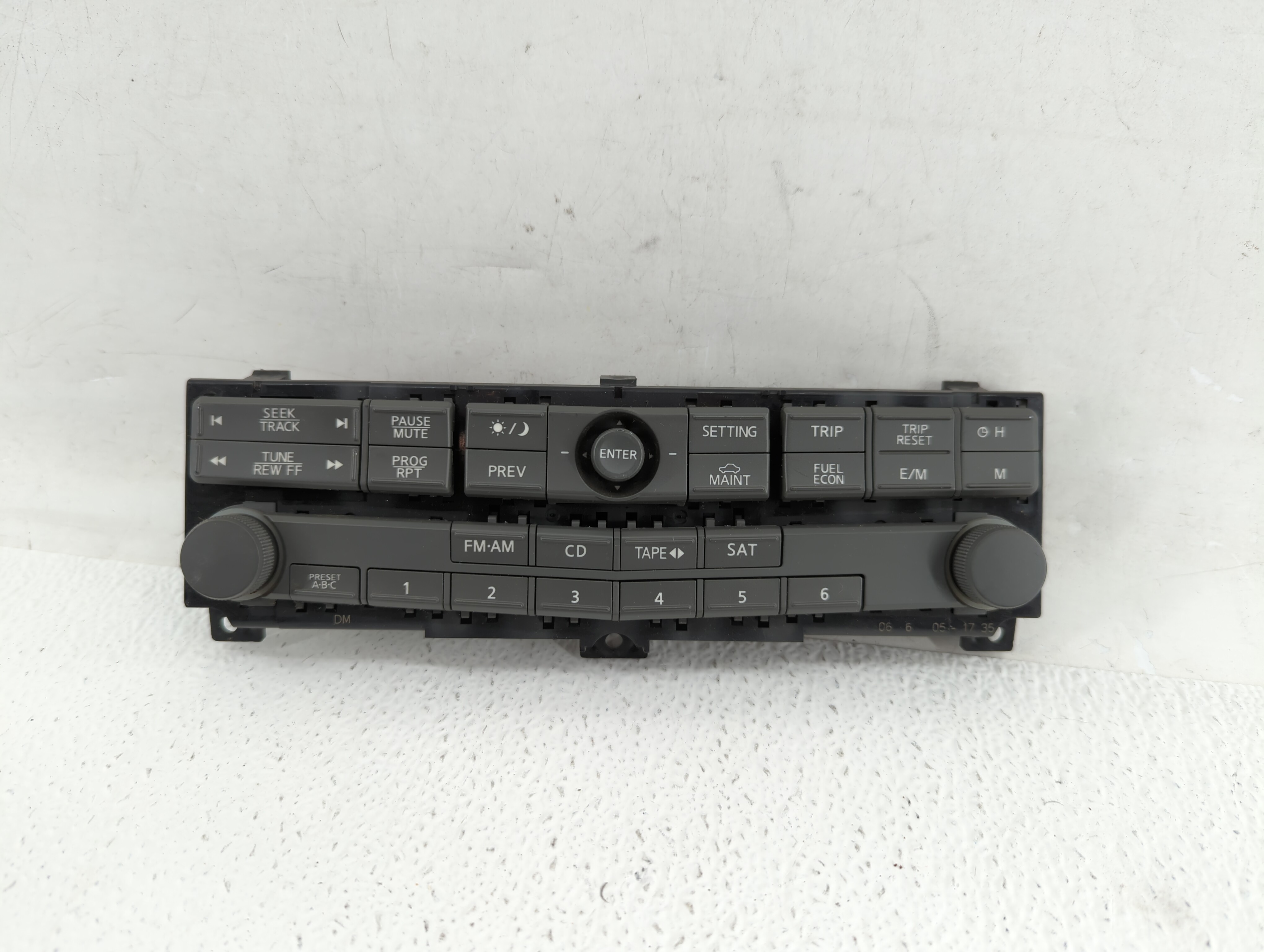 2004-2005 Nissan Maxima Am Fm Cd Player Radio Receiver 17397 - Oemusedautoparts1.com
