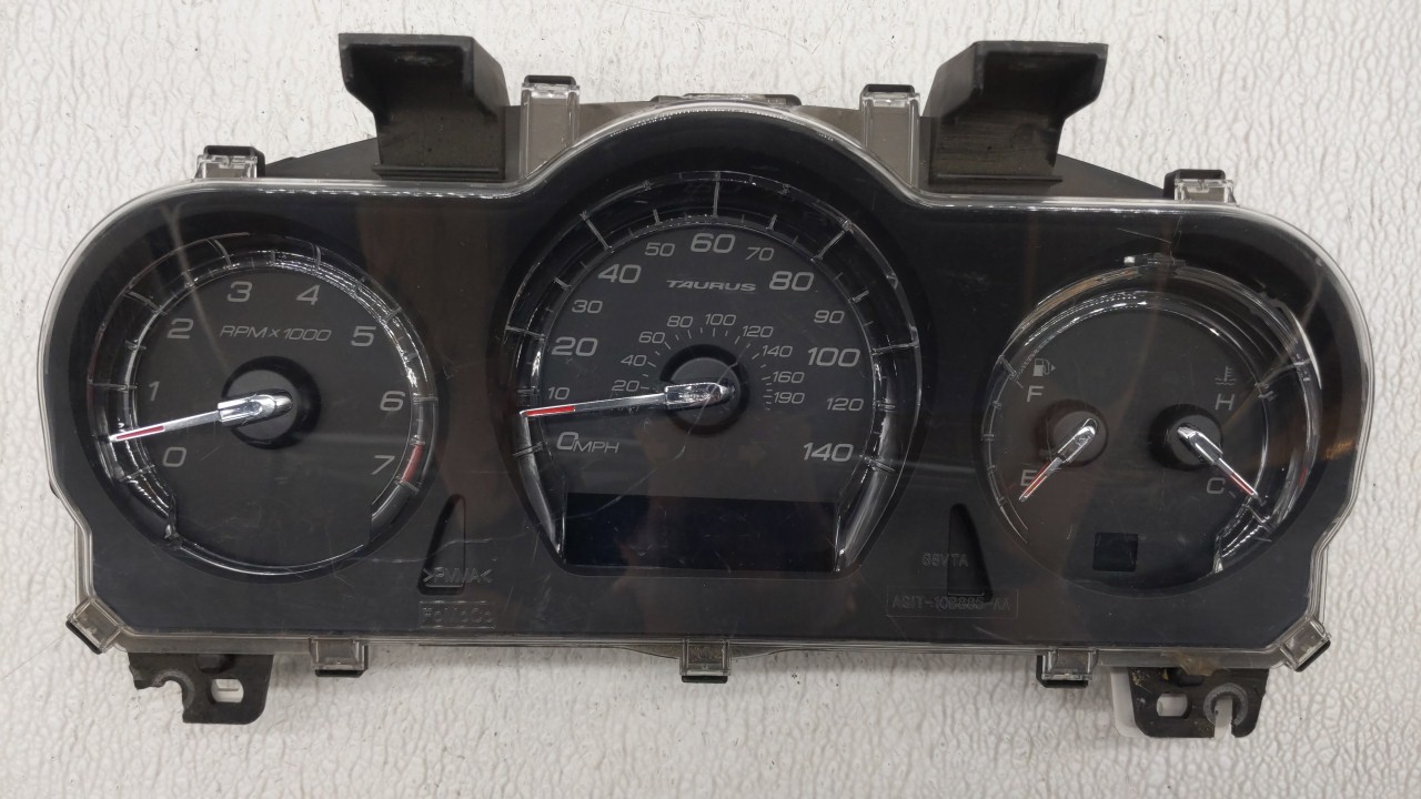 2011-2012 Ford Taurus Speedometer Instrument Cluster Gauges Bg1t-10849-ef 176295 - Oemusedautoparts1.com