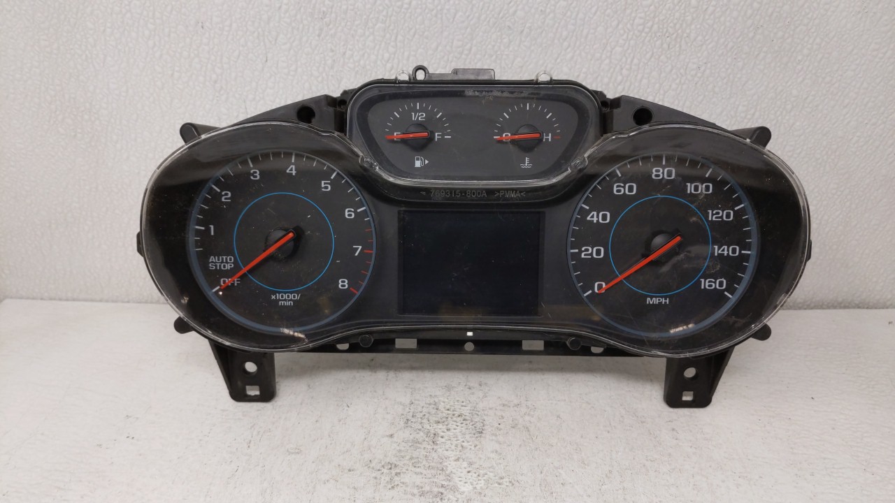 Picture of 2017 Chevrolet Cruze Speedometer Instrument Cluster Gauges 181268