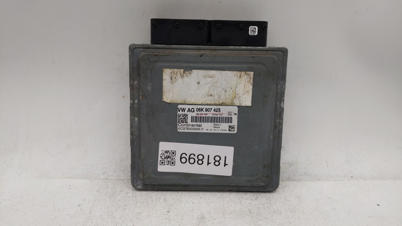 Picture of 2014-2014 Volkswagen Jetta Engine Computer Ecu Pcm Ecm Pcu Oem 181899