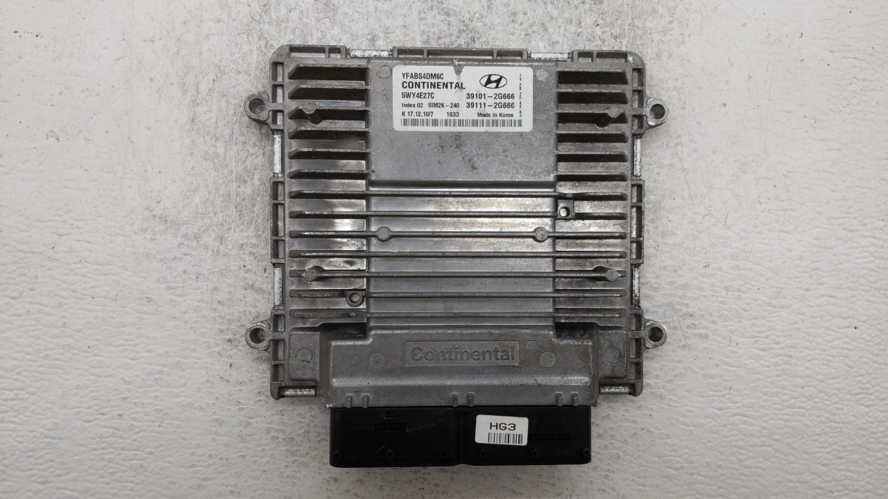 2011-2014 Hyundai Sonata Engine Computer Ecu Pcm Ecm Pcu Oem 183642 - Oemusedautoparts1.com