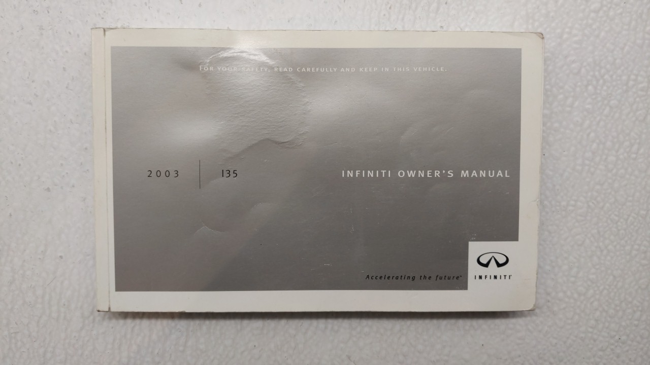 Picture of 2003 Infiniti I35 Owners Manual 185638