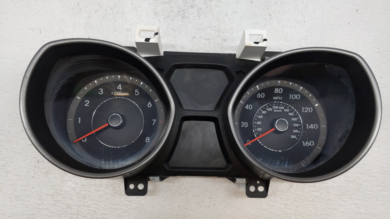 2013-2013 Hyundai Elantra Speedometer Instrument Cluster Gauges 185799 - Oemusedautoparts1.com