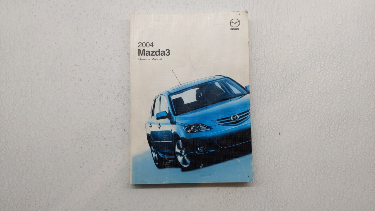 Picture of 2004 Mazda 3 Owners Manual 185845