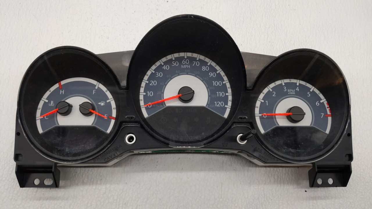 2011-2014 Chrysler 200 Speedometer Instrument Cluster Gauges 185959 - Oemusedautoparts1.com