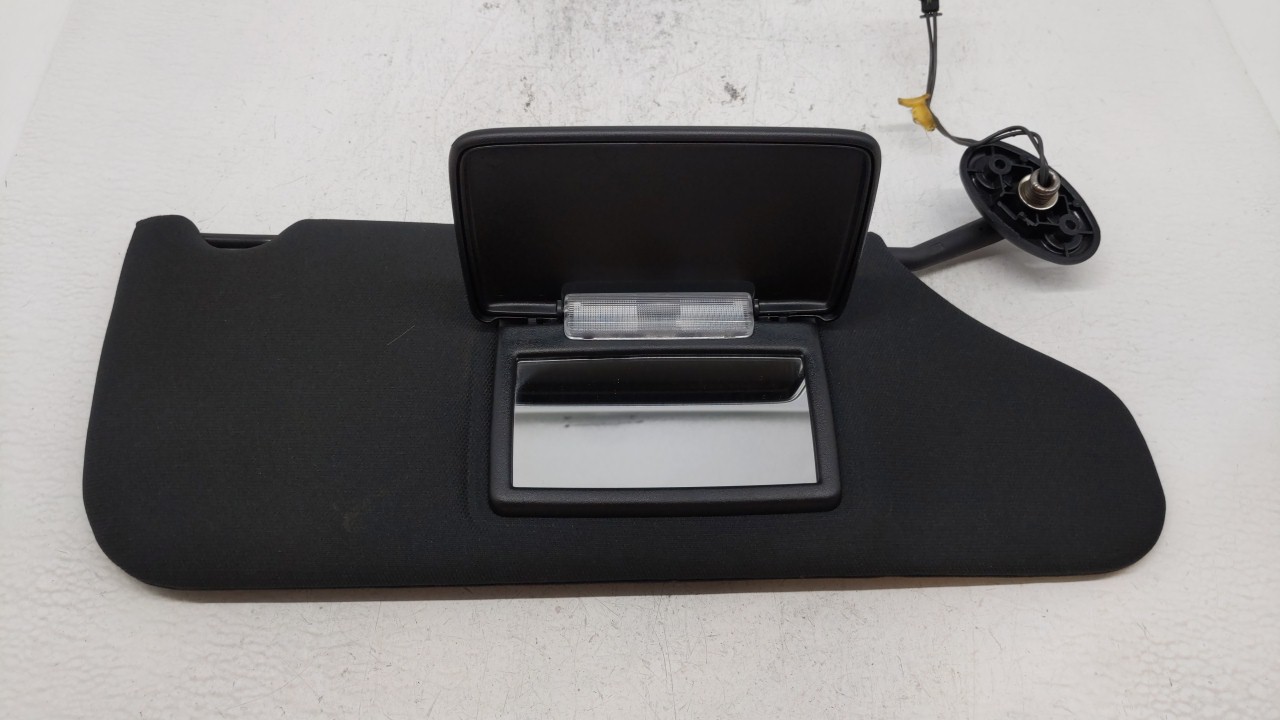 2011-2014 Dodge Avenger Passenger Sun Visor Mirror Right Sunvisor Black 198546 - Oemusedautoparts1.com