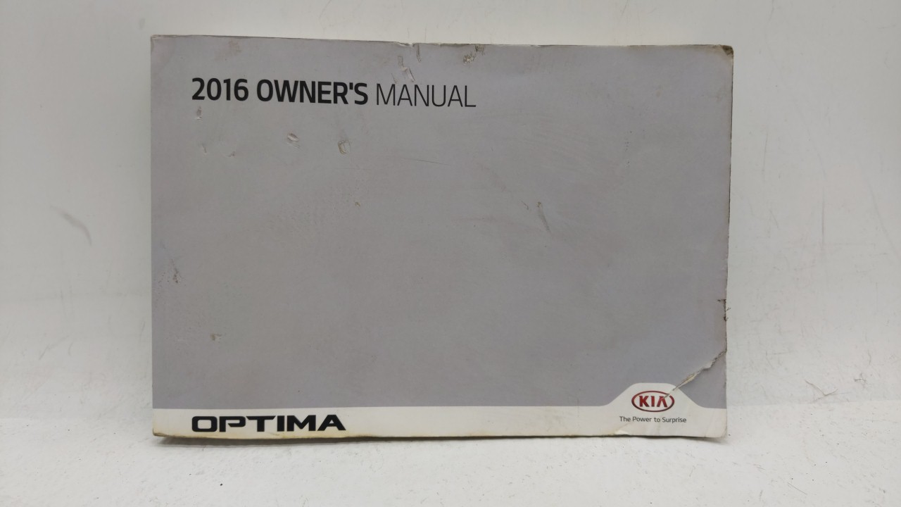 2016 Kia Optima Owners Manual 201351 - Oemusedautoparts1.com