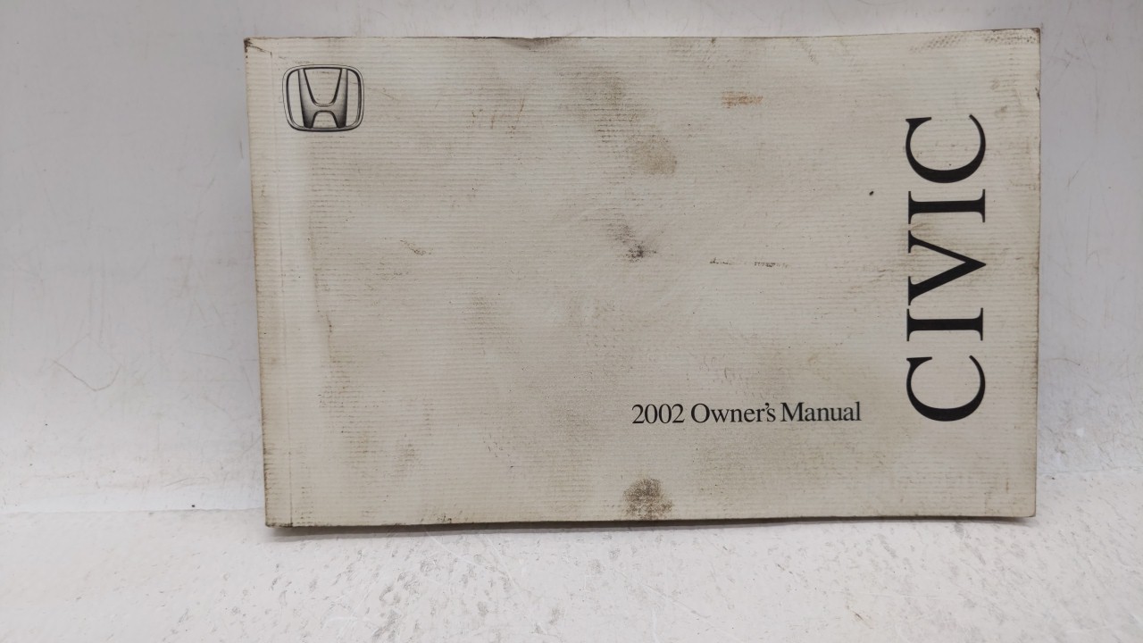 2002 Honda Civic Owners Manual 202715 - Oemusedautoparts1.com