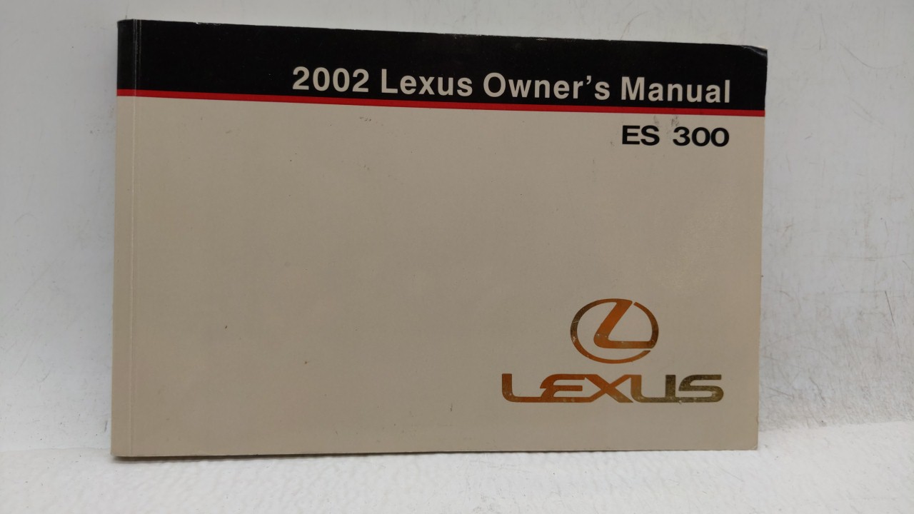 2002 Lexus Es300 Owners Manual 203816 - Oemusedautoparts1.com