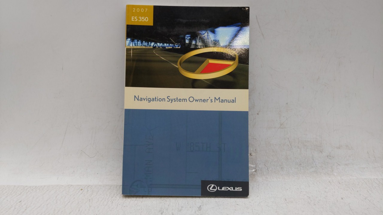 2007 Lexus Es350 Owners Manual Book Guide 205911 - Oemusedautoparts1.com