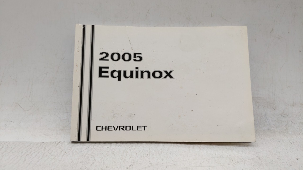 Picture of 2005 Chevrolet Equinox Owners Manual 206062
