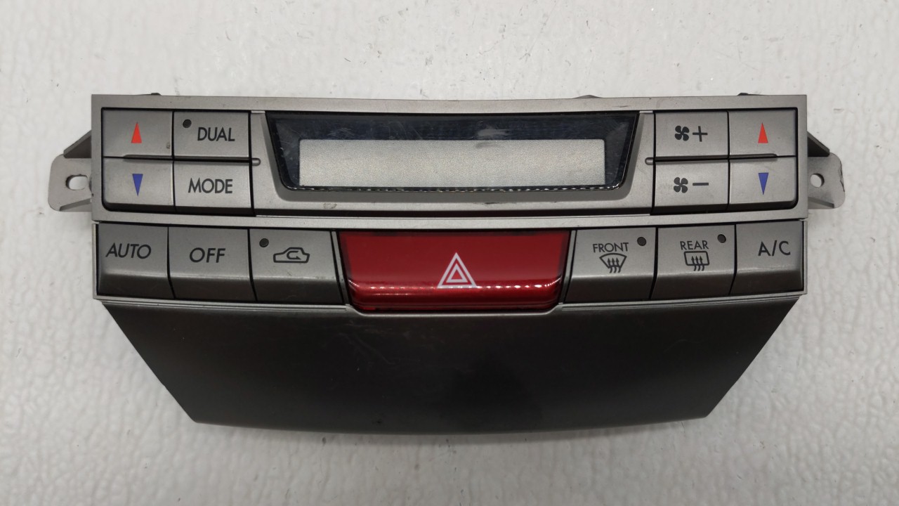 2010-2014 Subaru Legacy Ac Heater Climate Control 72311 Aj08a|72311 Aj03a 207859 - Oemusedautoparts1.com